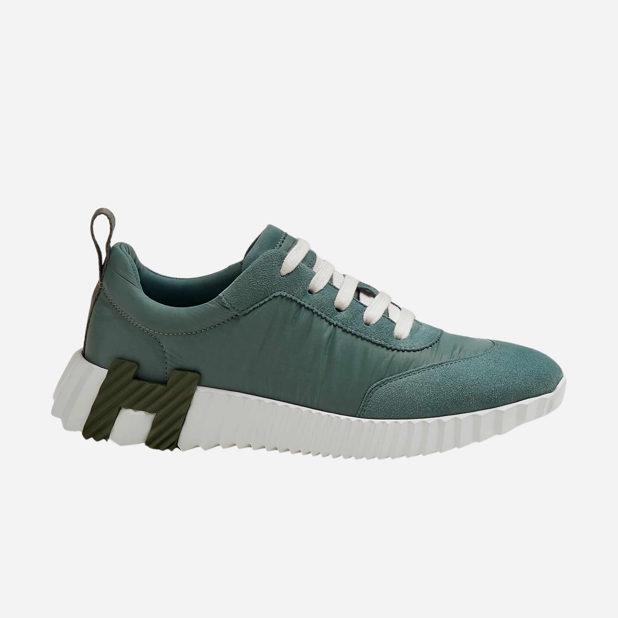 Bouncing Sneaker Parachute Fabric Suede Women - Image 5