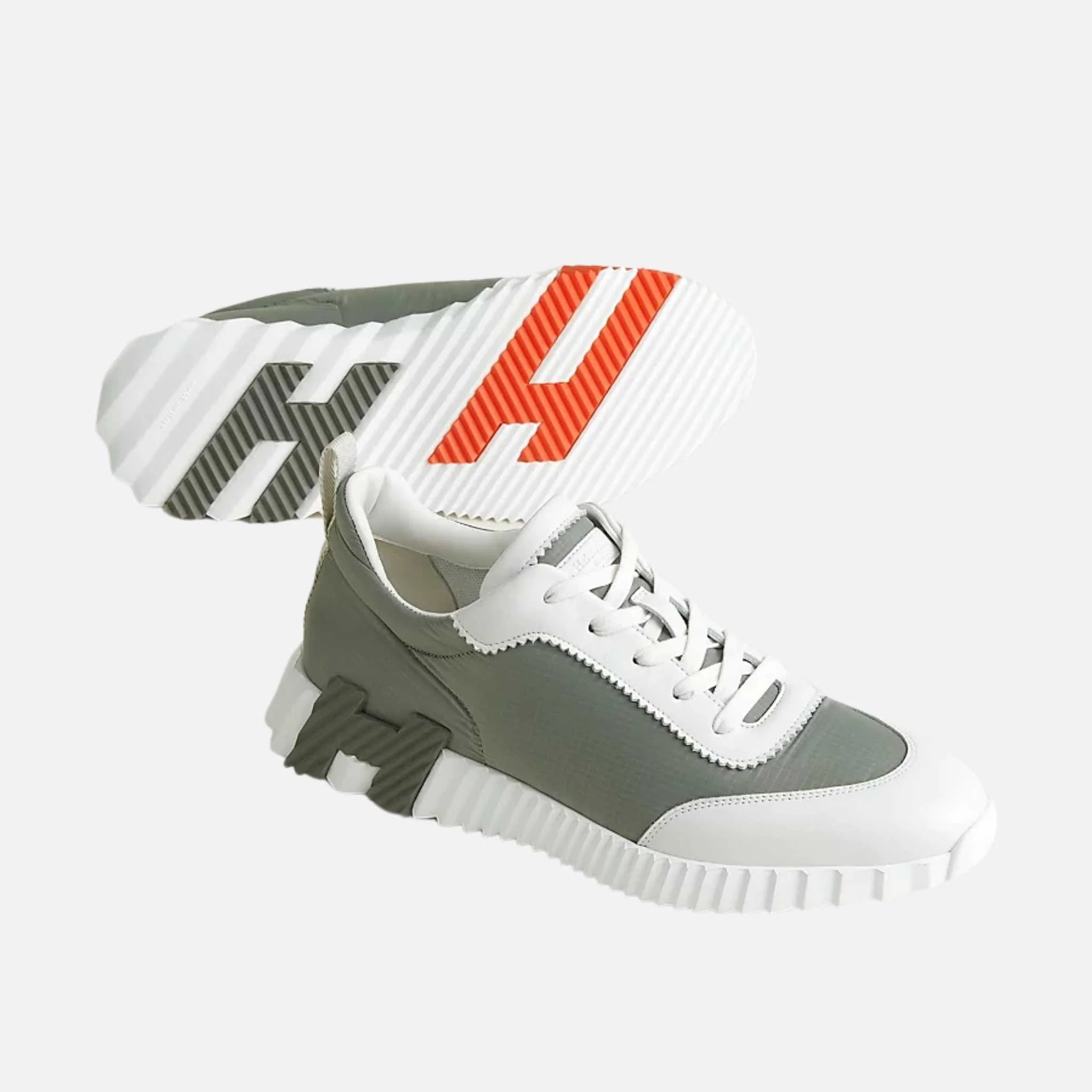 Bouncing Sneaker Ripstop Fabric Calfskin Men