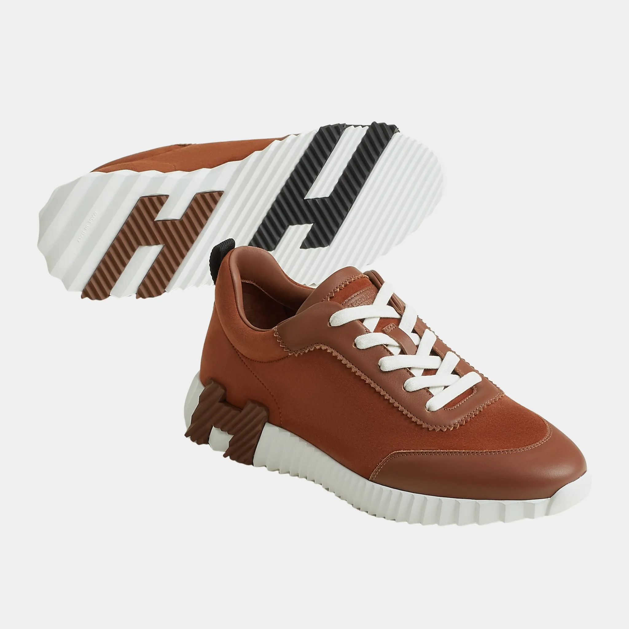 Bouncing Sneaker Suede and Calfskin Men