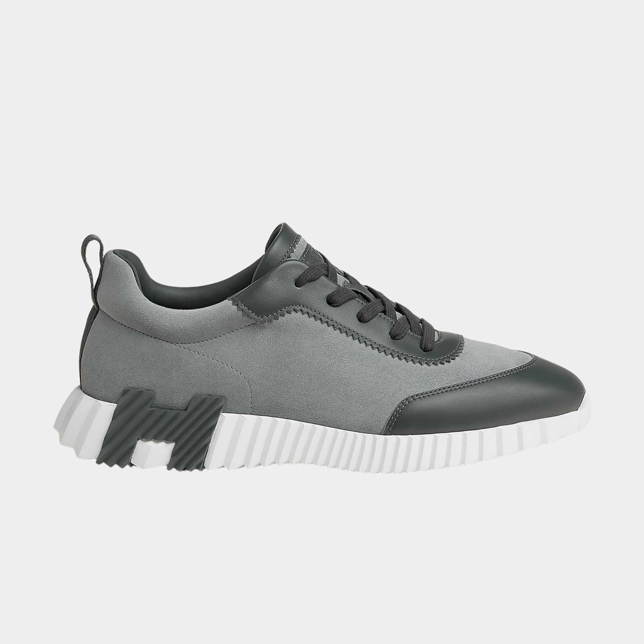 Bouncing Sneaker in Suede and Calfskin Men - Image 2