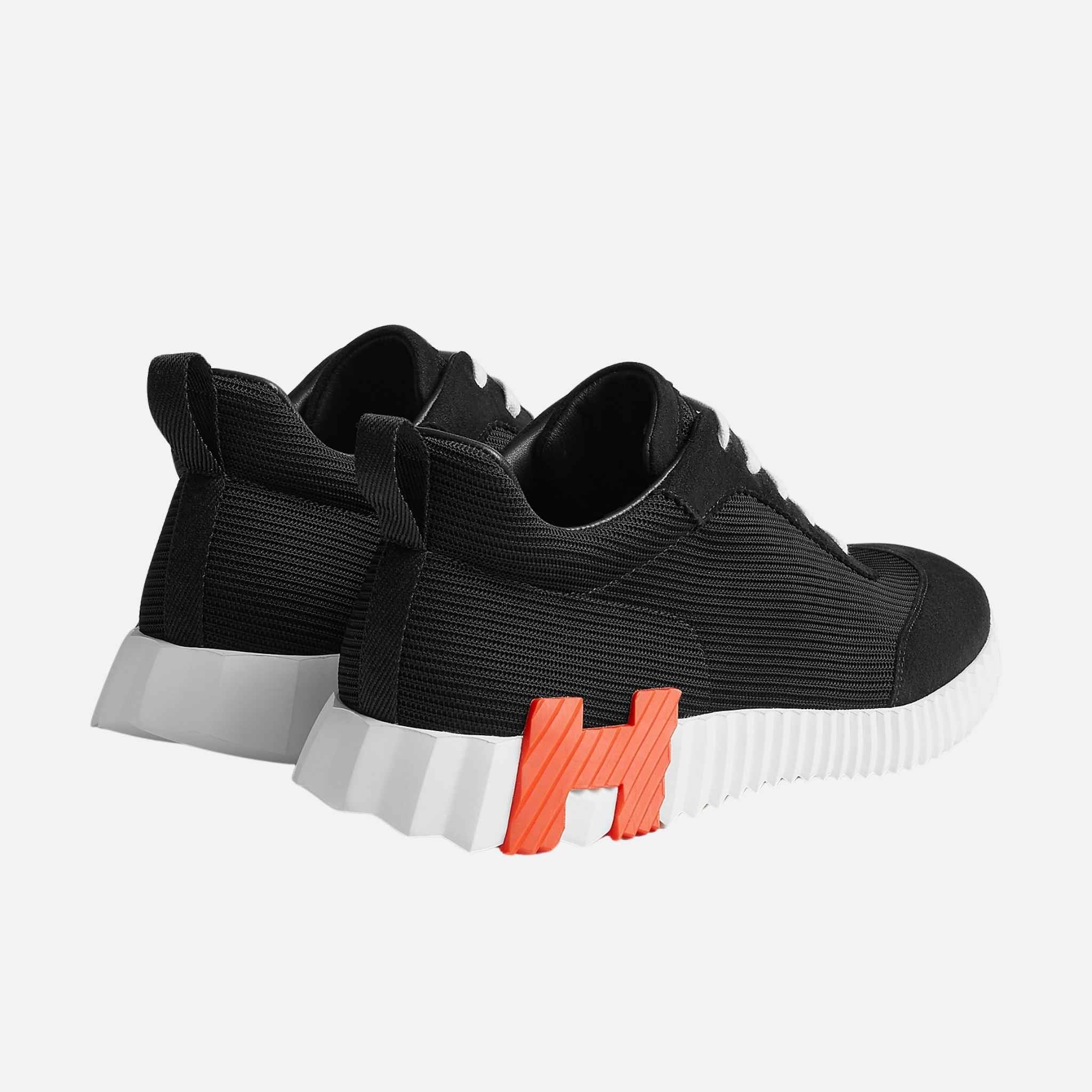 Bouncing Sneaker Technical Mesh and Suede Men - Image 9