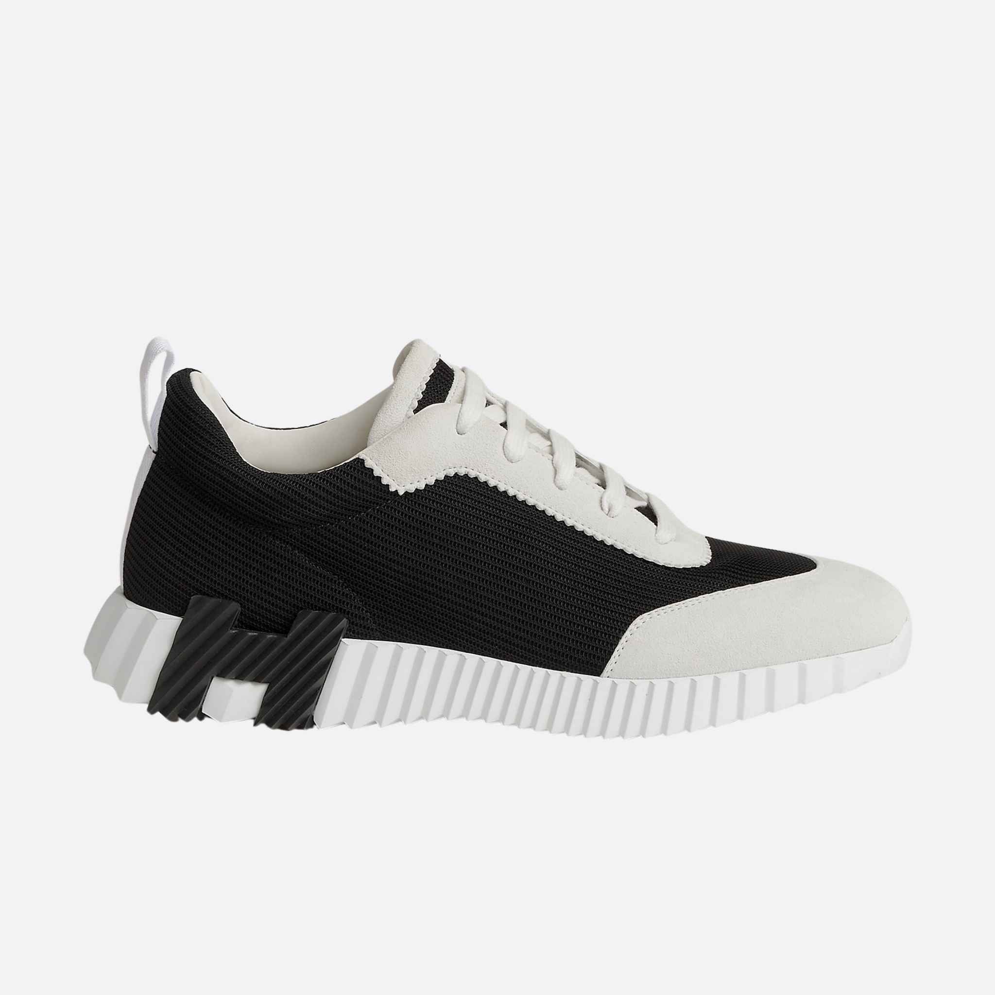 Bouncing Sneaker Technical Mesh Suede Men - Image 2