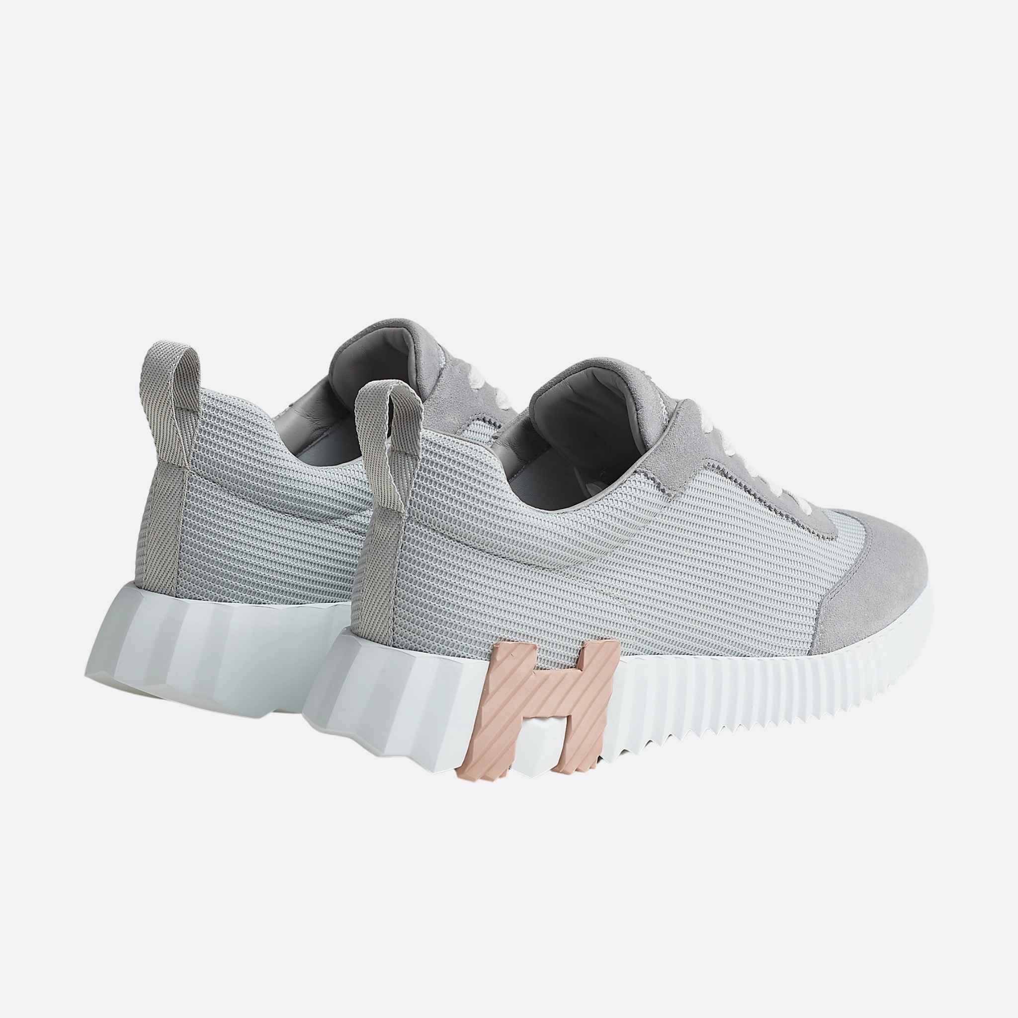 Bouncing Sneaker Technical Mesh Suede Women - Image 3
