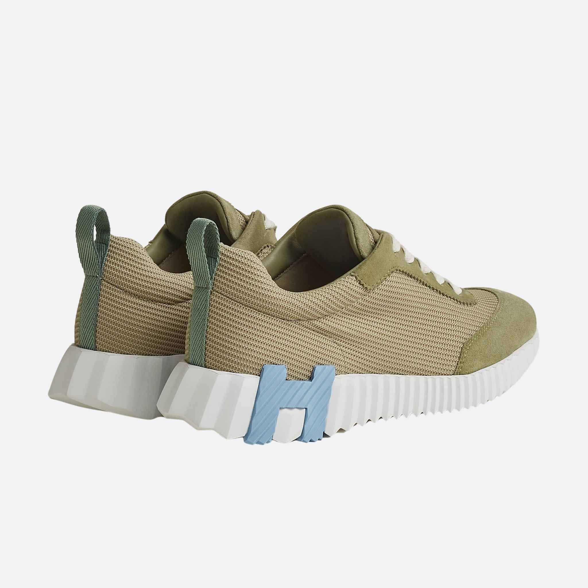 Bouncing Sneaker Technical Mesh Suede Women - Image 6