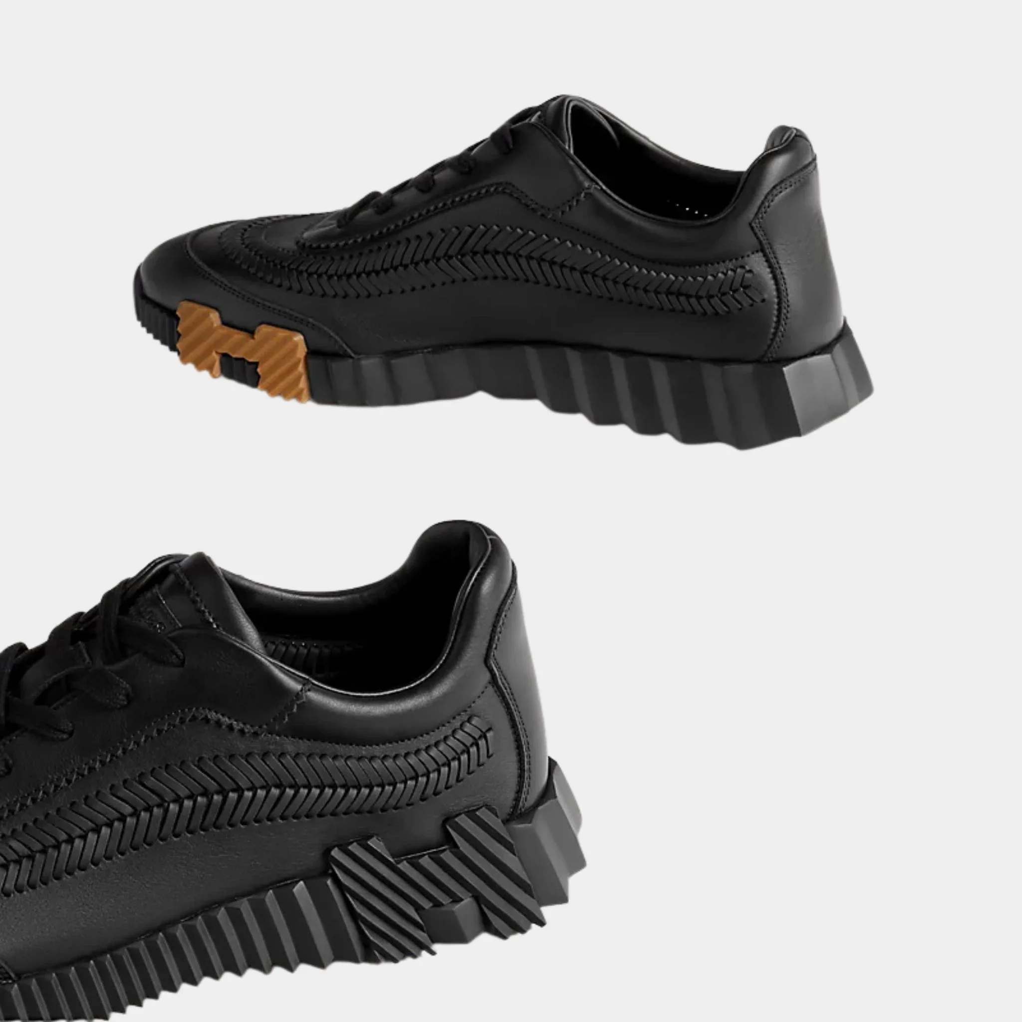 Bouncing Sneaker Veau Noir Leather (Special Edition) - Image 3