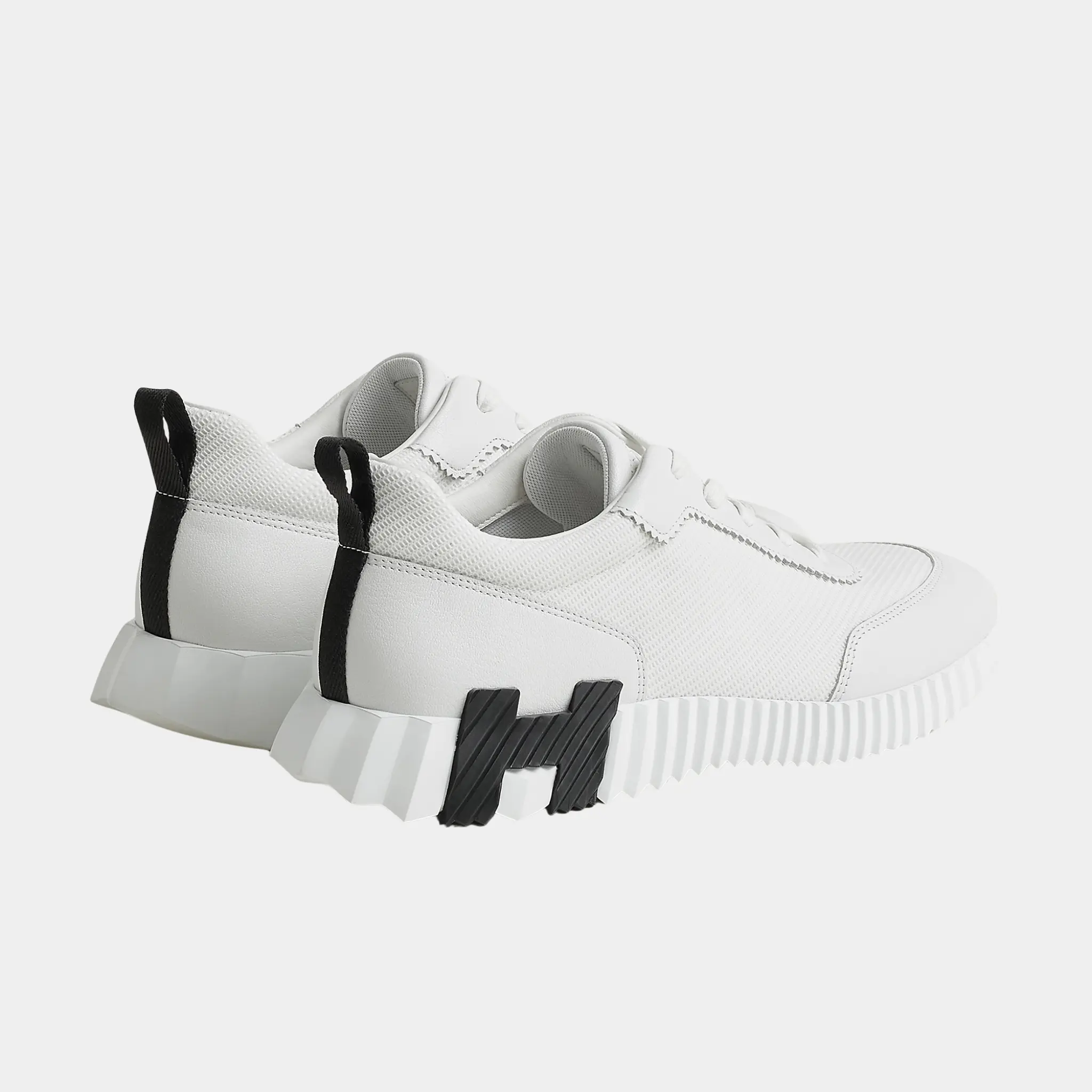 Bouncing Sneakers in Technical Mesh and Sporty Goatskin - Image 3