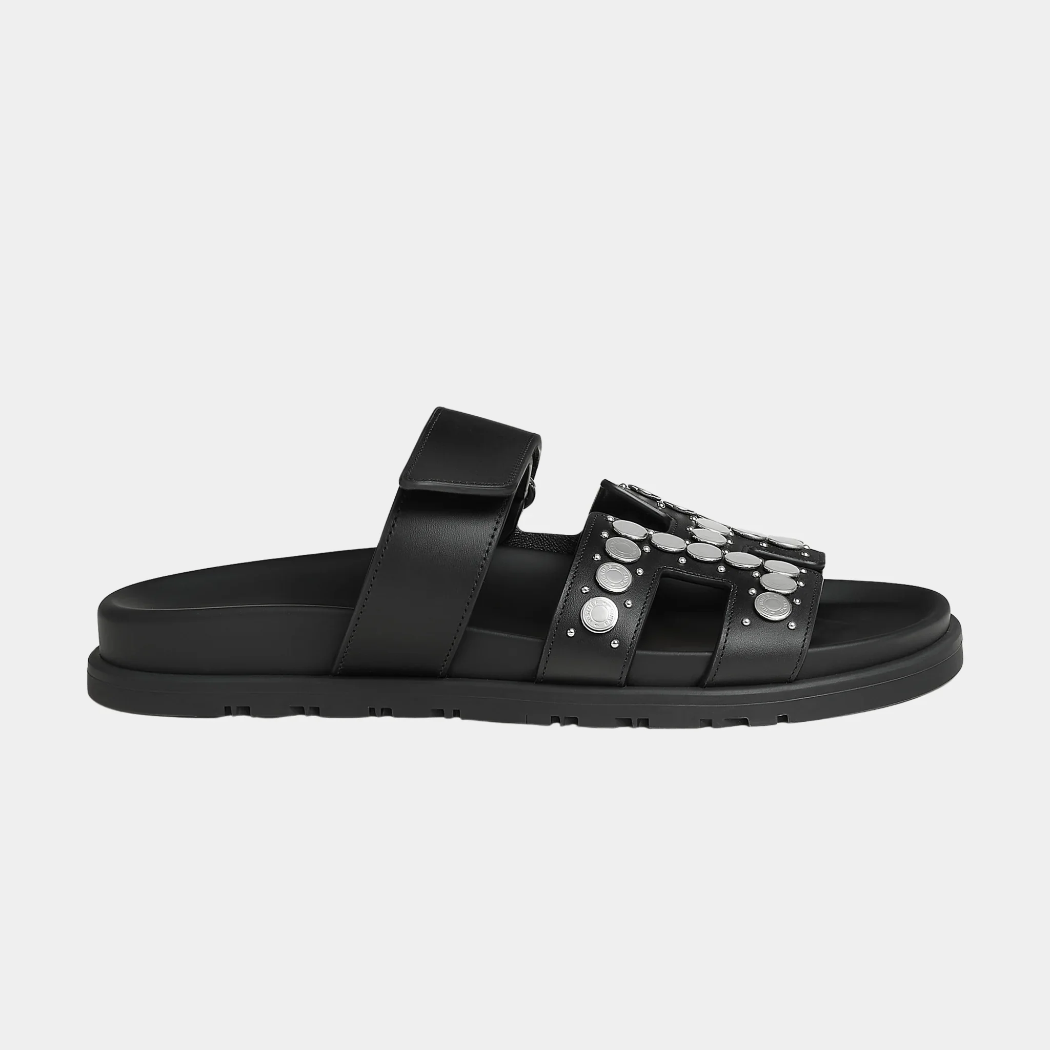 Chypre Sandal in Calfskin with Clou De Selle Stud - Image 2