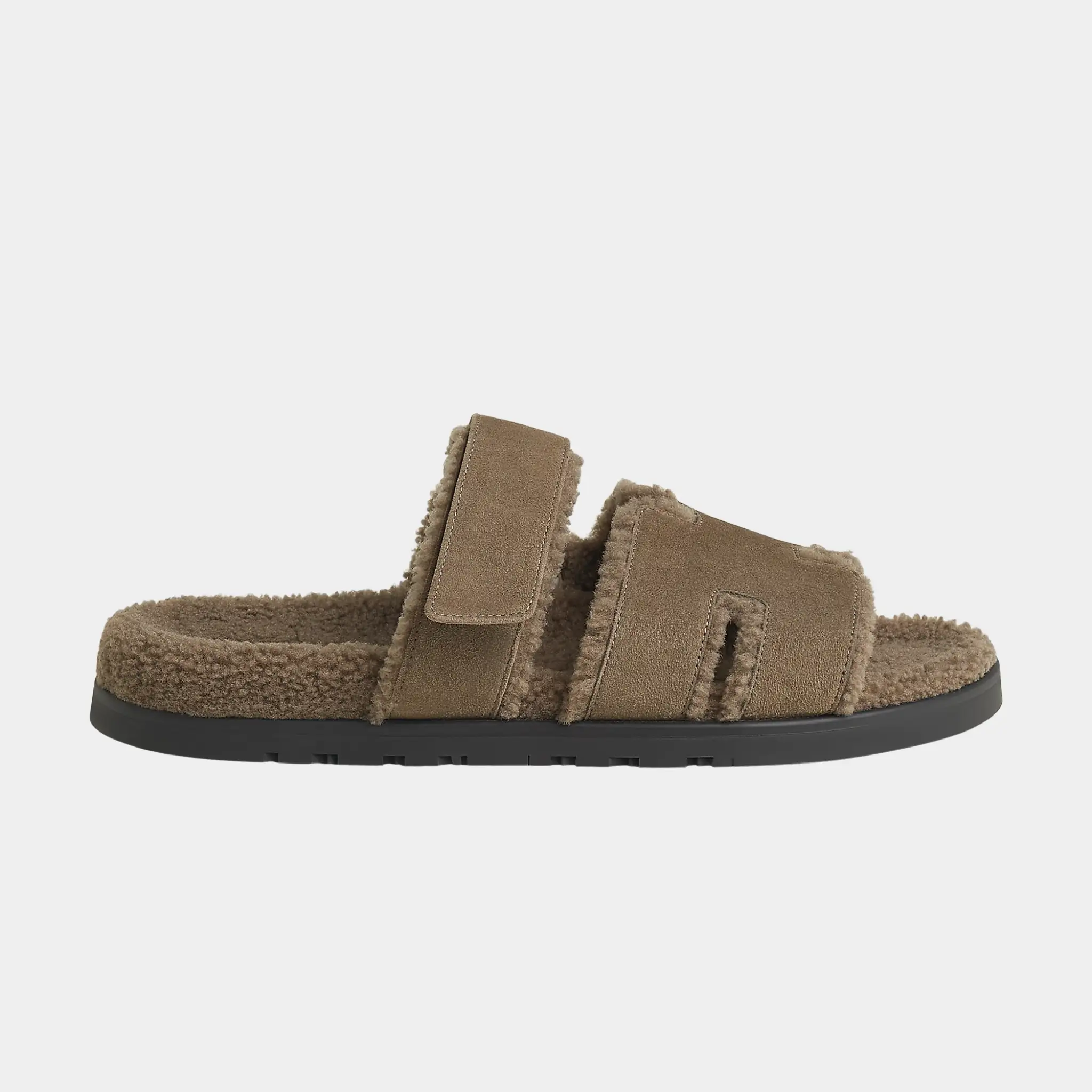 Chypre Sandal Suede Goatskin With Shearling Lining - Image 2