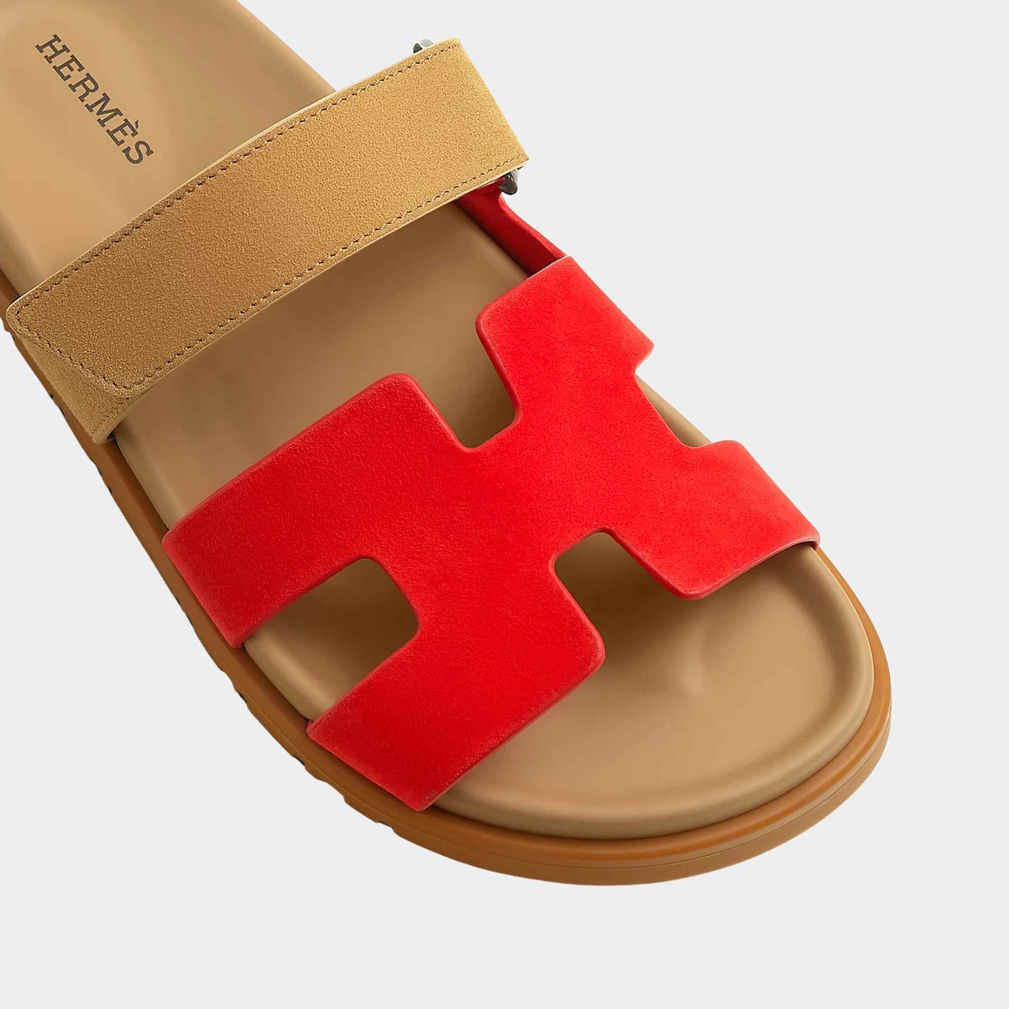 Chypre Sandal Two Tone Suede Women - Image 3