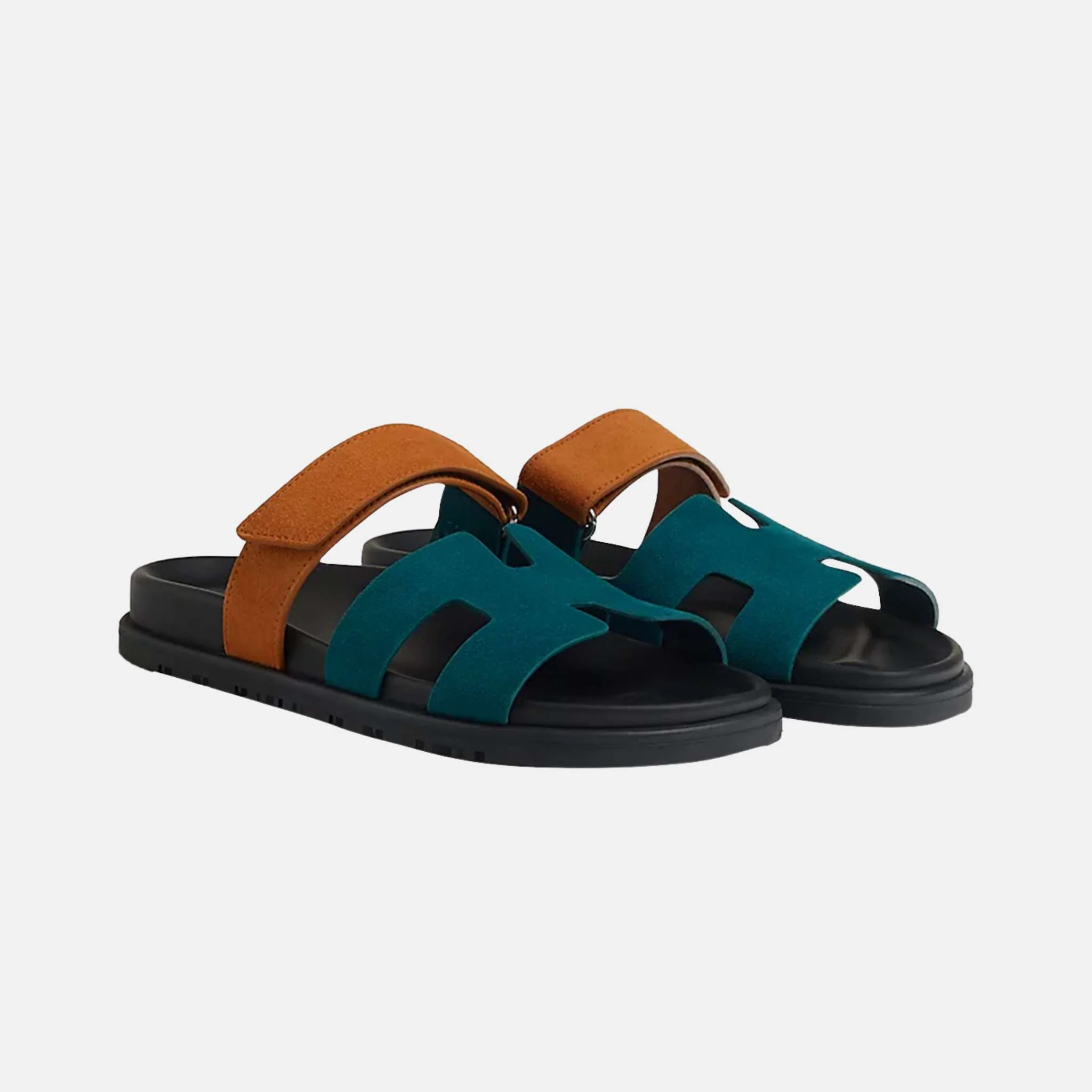 Chypre Sandal Two Tone Suede Women - Image 4