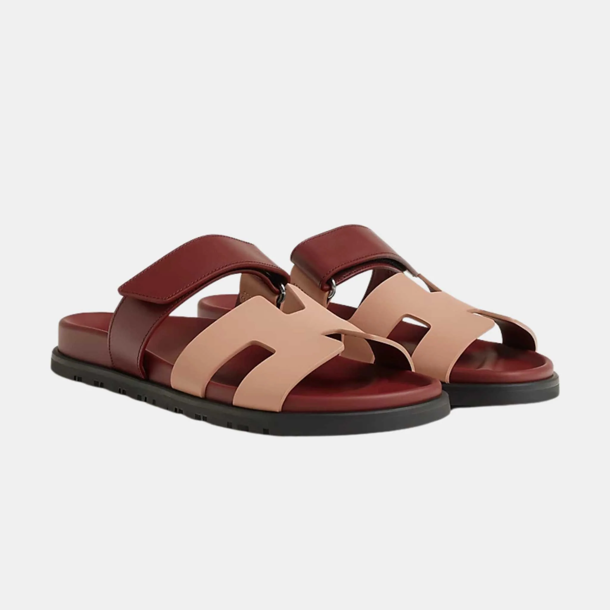 Chypre Sandals Duo Tone Calfskin Women - Image 4