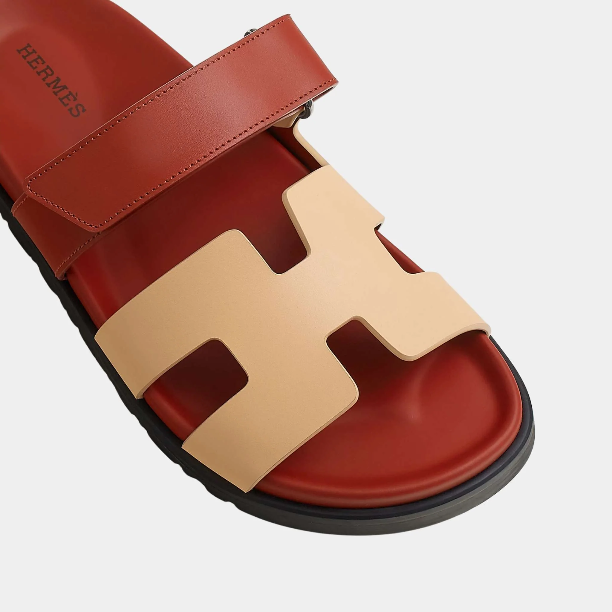 Chypre Sandals Duo Tone Calfskin Women - Image 9