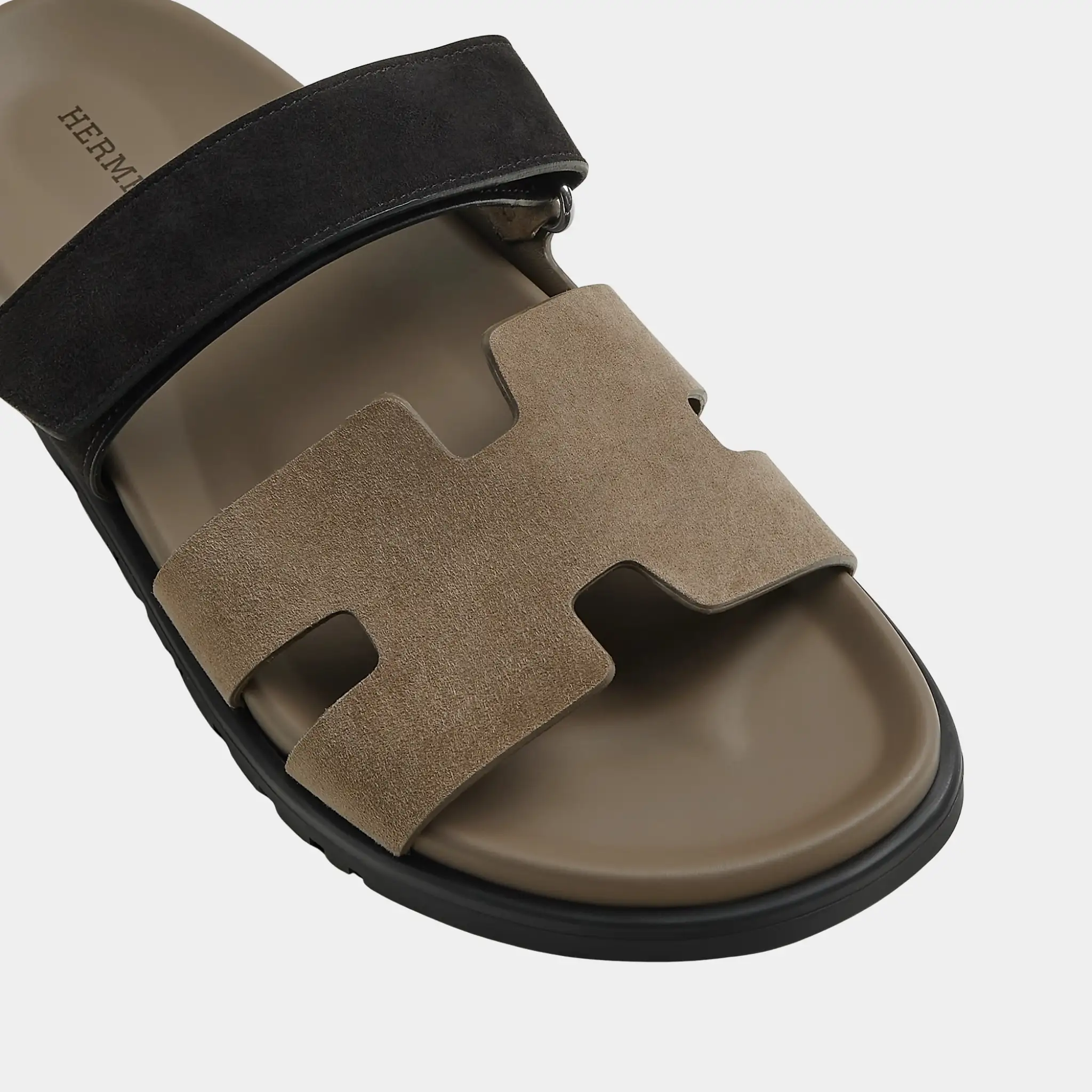 Chypre Sandals Two Tone Suede Goatskin Men - Image 3