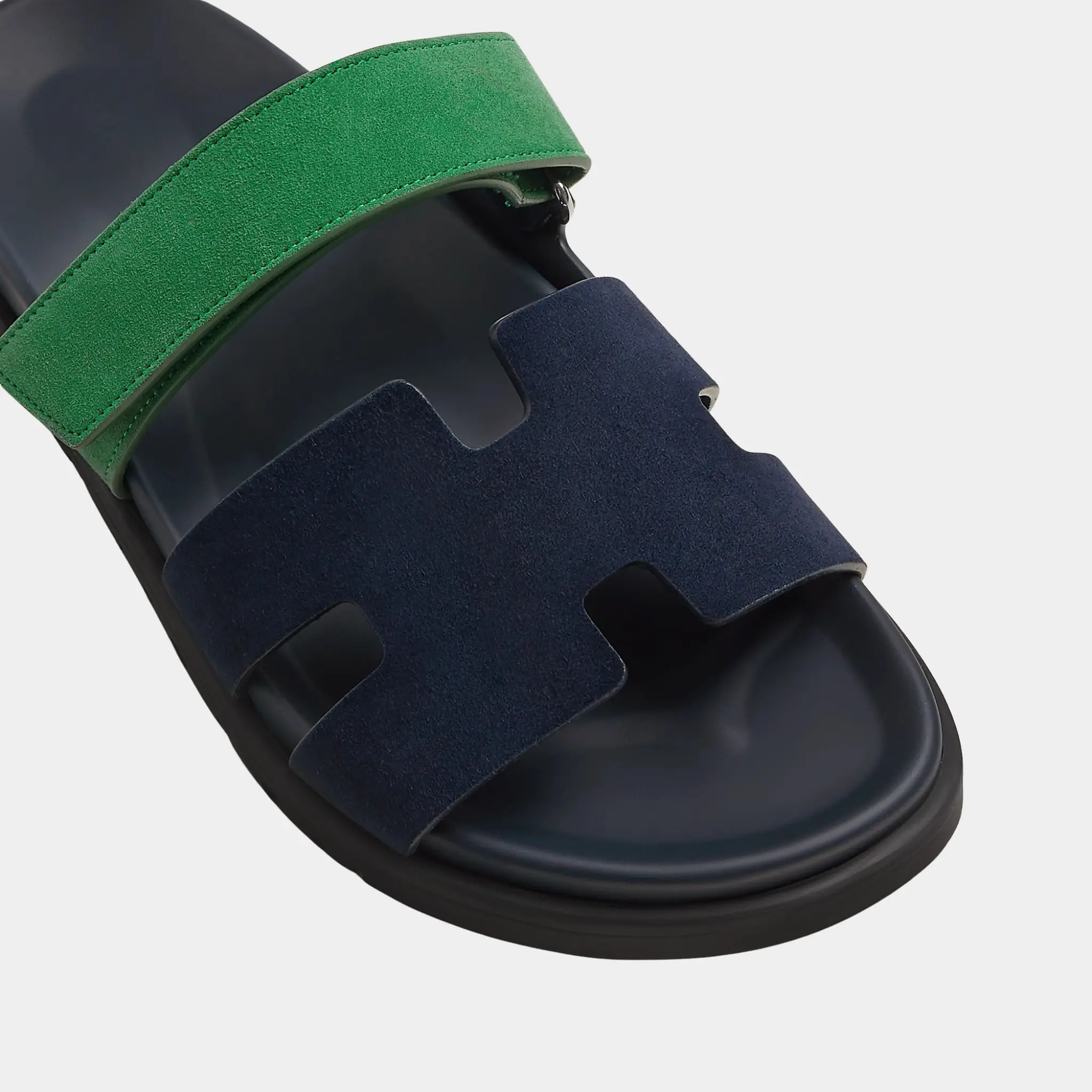 Chypre Sandals Two Tone Suede Goatskin Men - Image 6