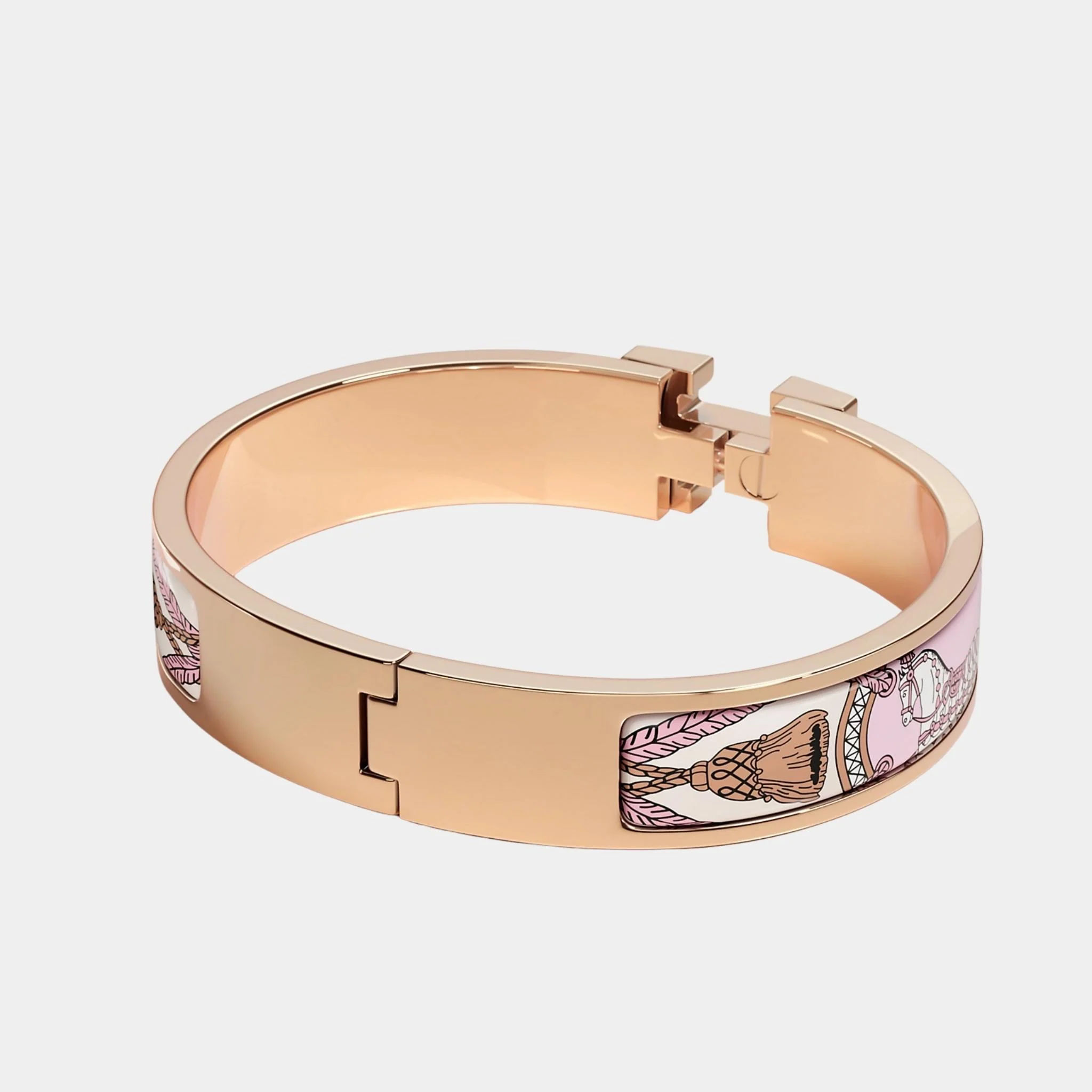 Clic H Grand Apparat Bracelet Rose Gold Plated - Image 2