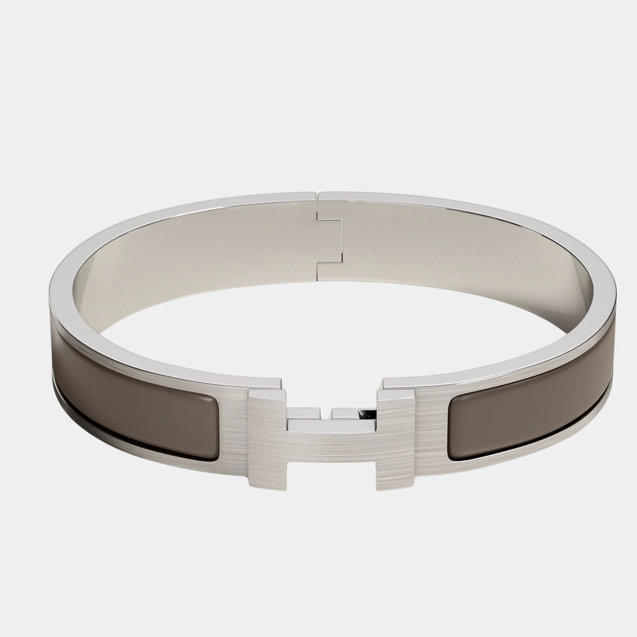 Clic HH Narrow Bracelet Palladium Plated - Image 3