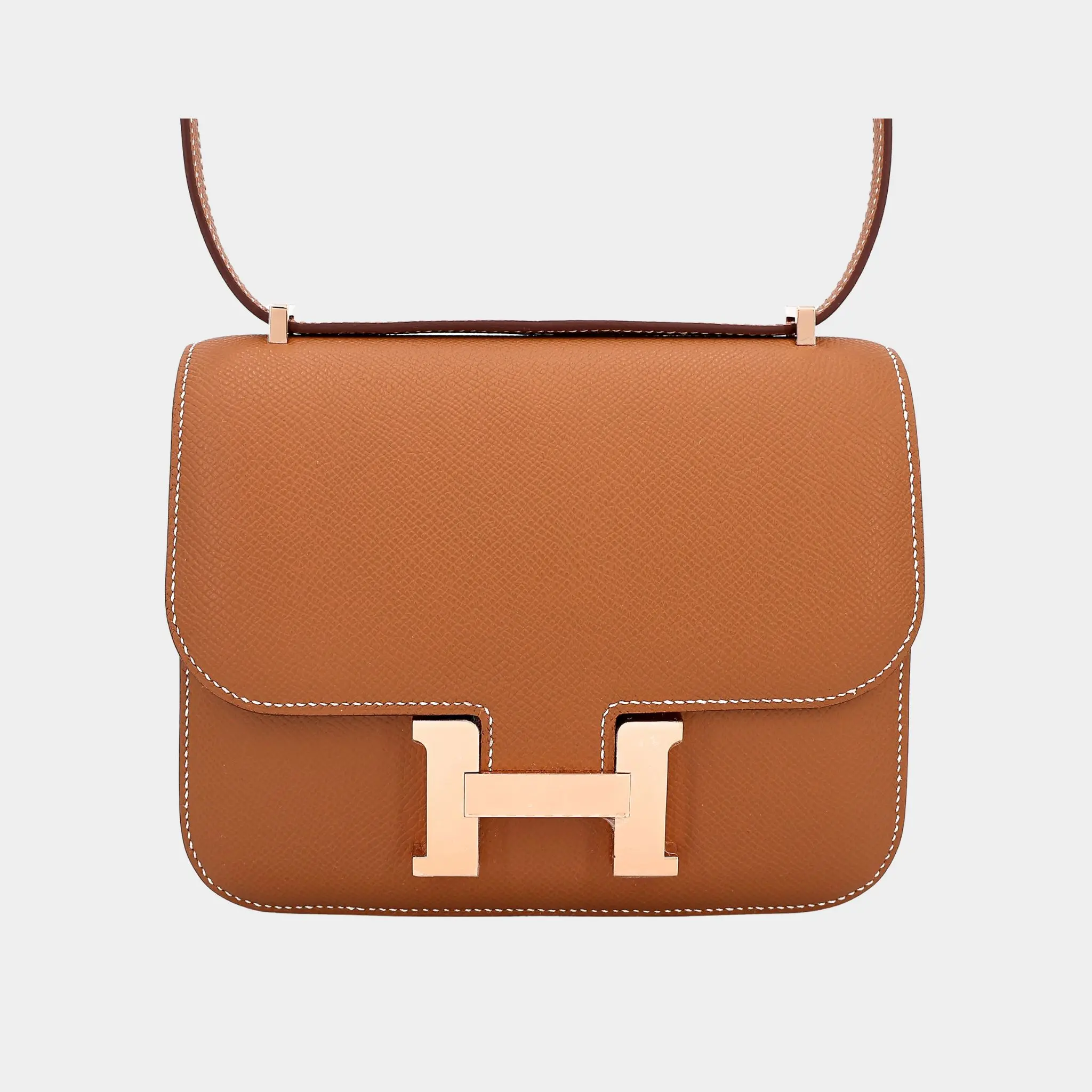 Constance Mini Epsom Gold RGHW