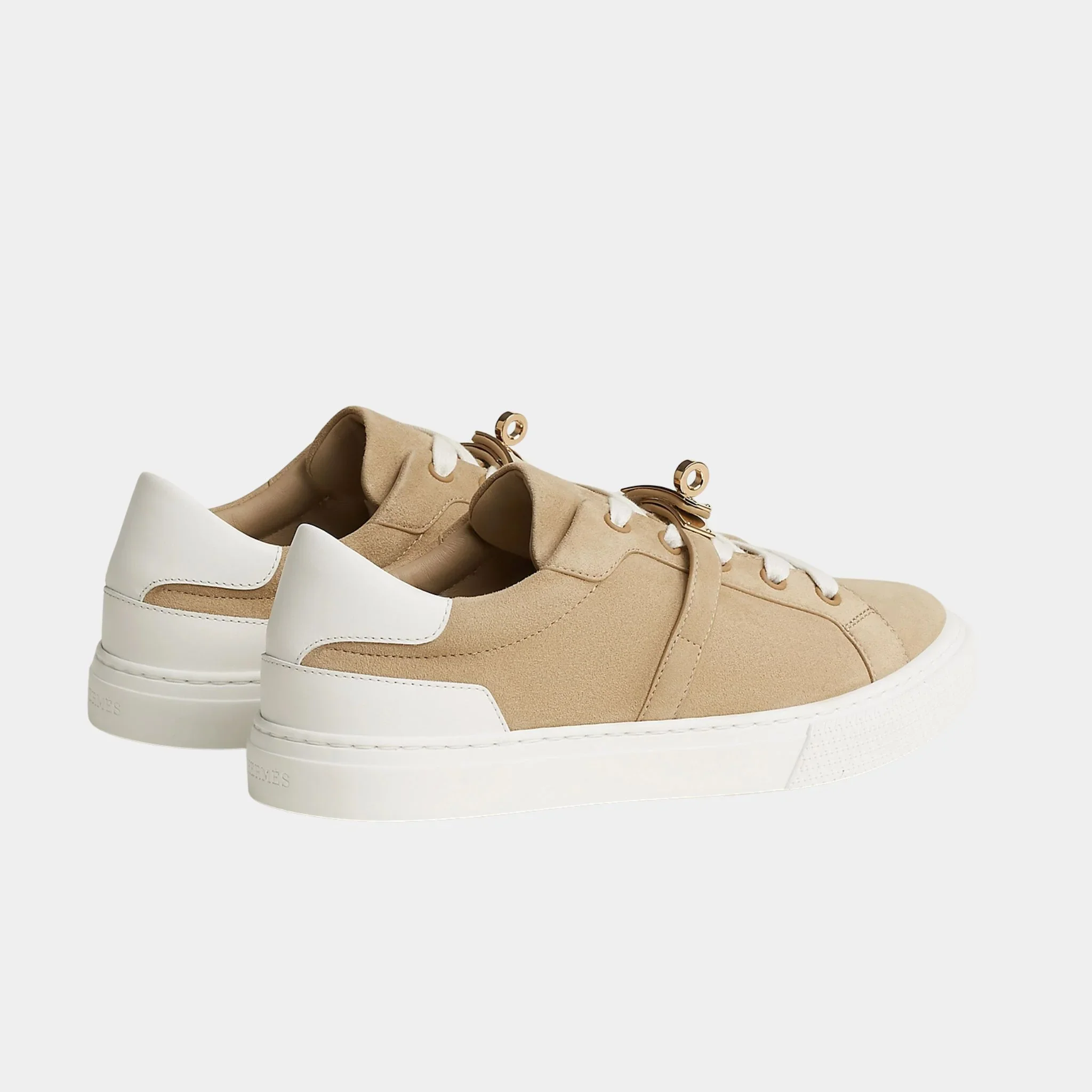 Day Sneakers in Calfskin and Suede Goatskin - Image 3