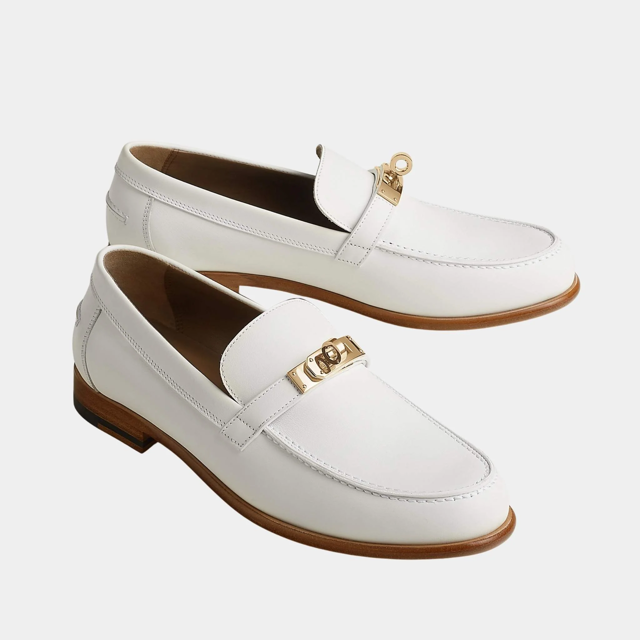 Destin Loafer Calfskin with Gold Plated Buckle