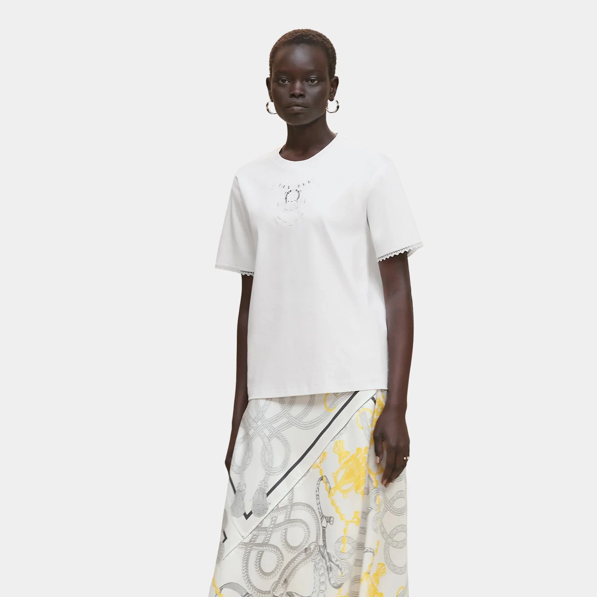 Embroidered Maxi T-shirt - Image 7