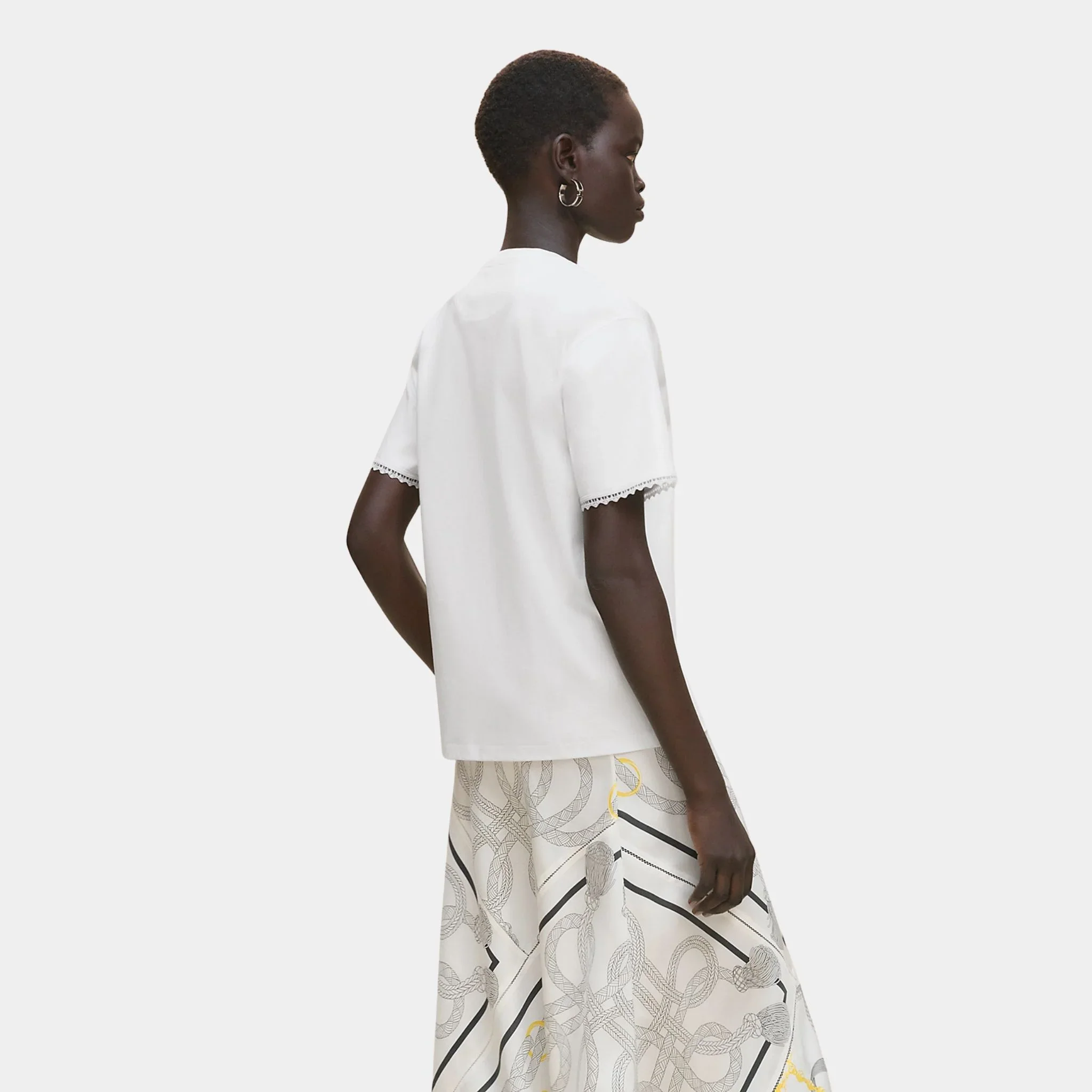 Embroidered Maxi T-shirt - Image 8