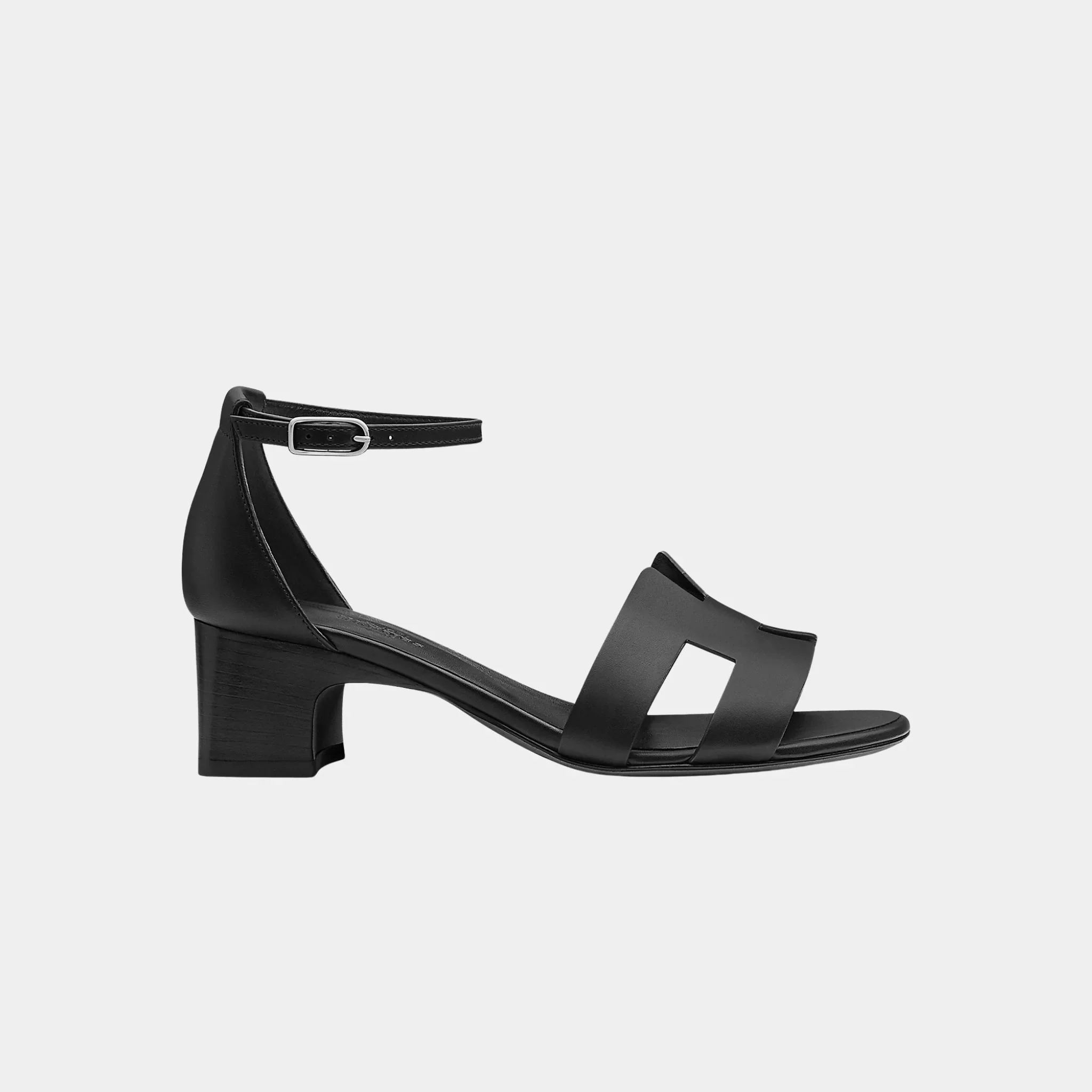 Encens 50 Heeled Sandals in Calfskin - Image 5