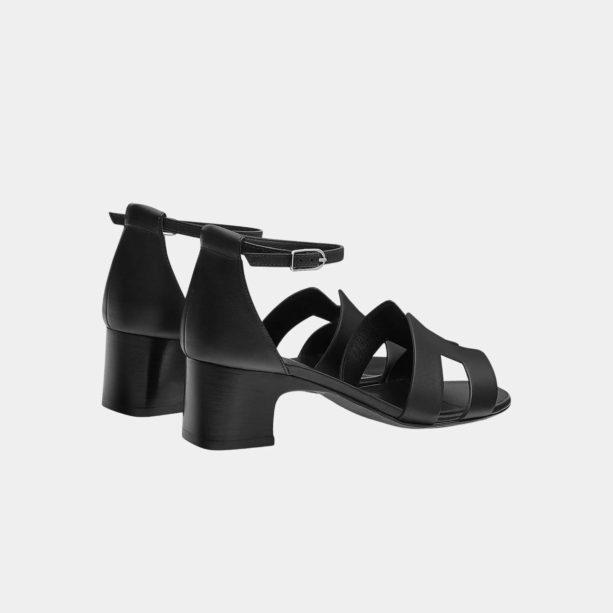 Encens 50 Heeled Sandals in Calfskin - Image 6