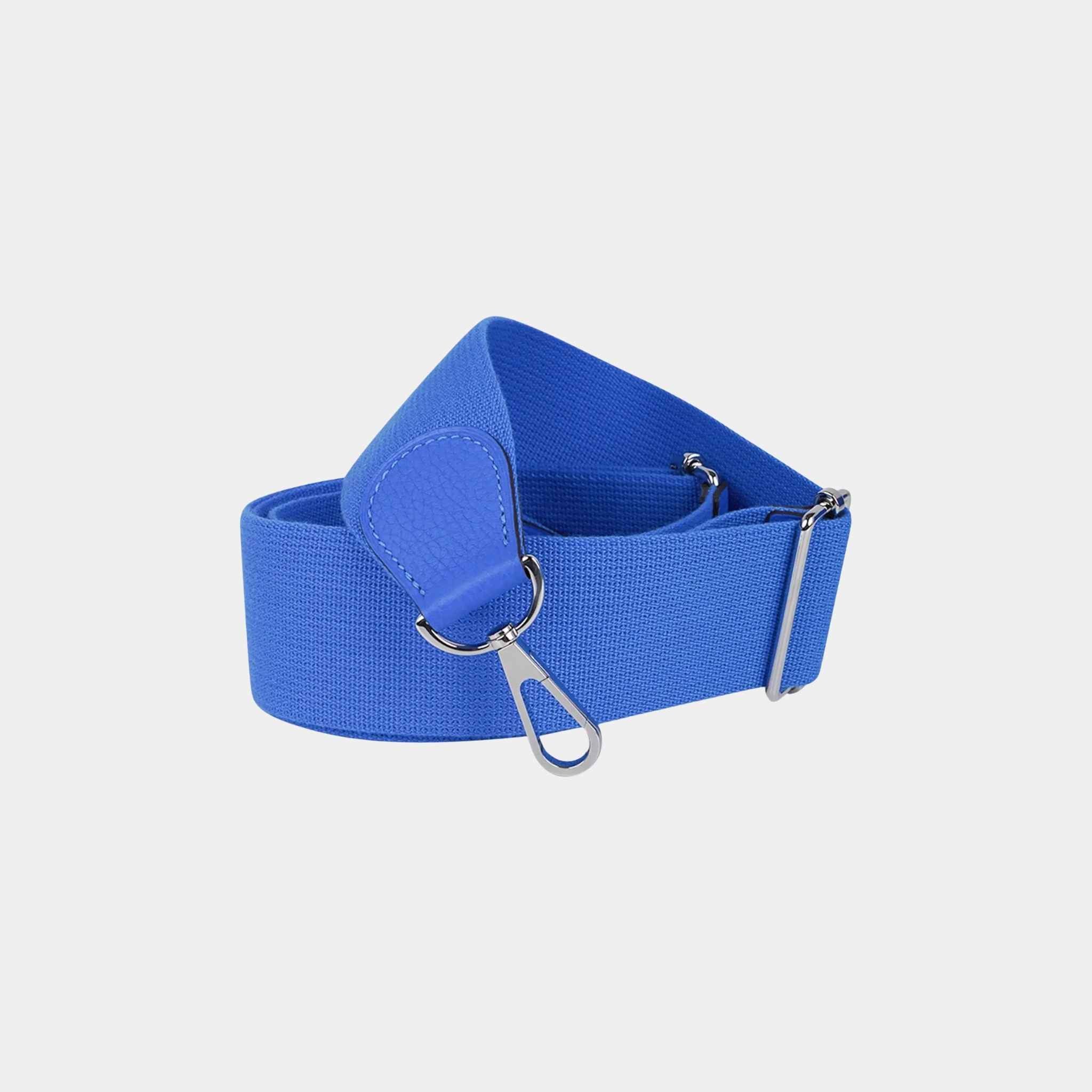 Evelyne III GM Bag Taurillon Clemence Bleu Hydra PHW - Image 3