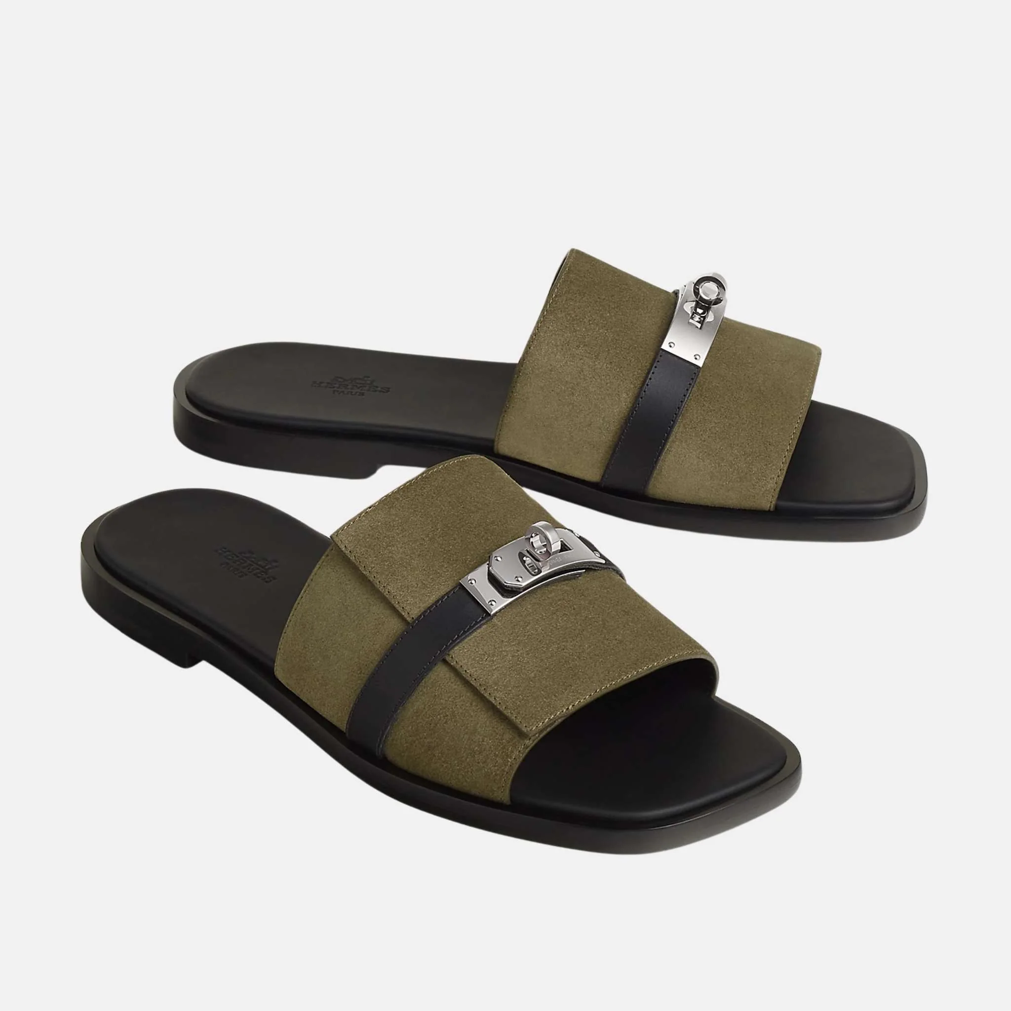 Gabriel Sandal Suede and Calfskin