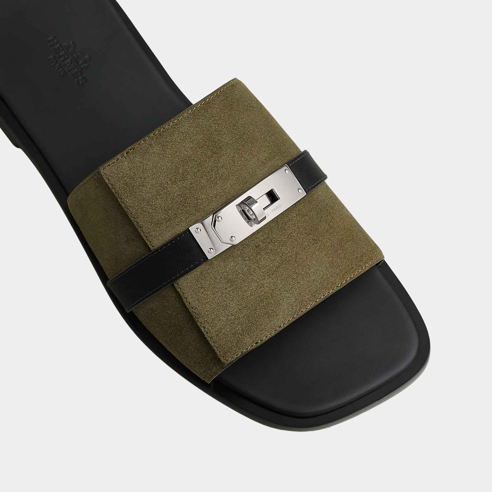 Gabriel Sandal Suede and Calfskin - Image 3