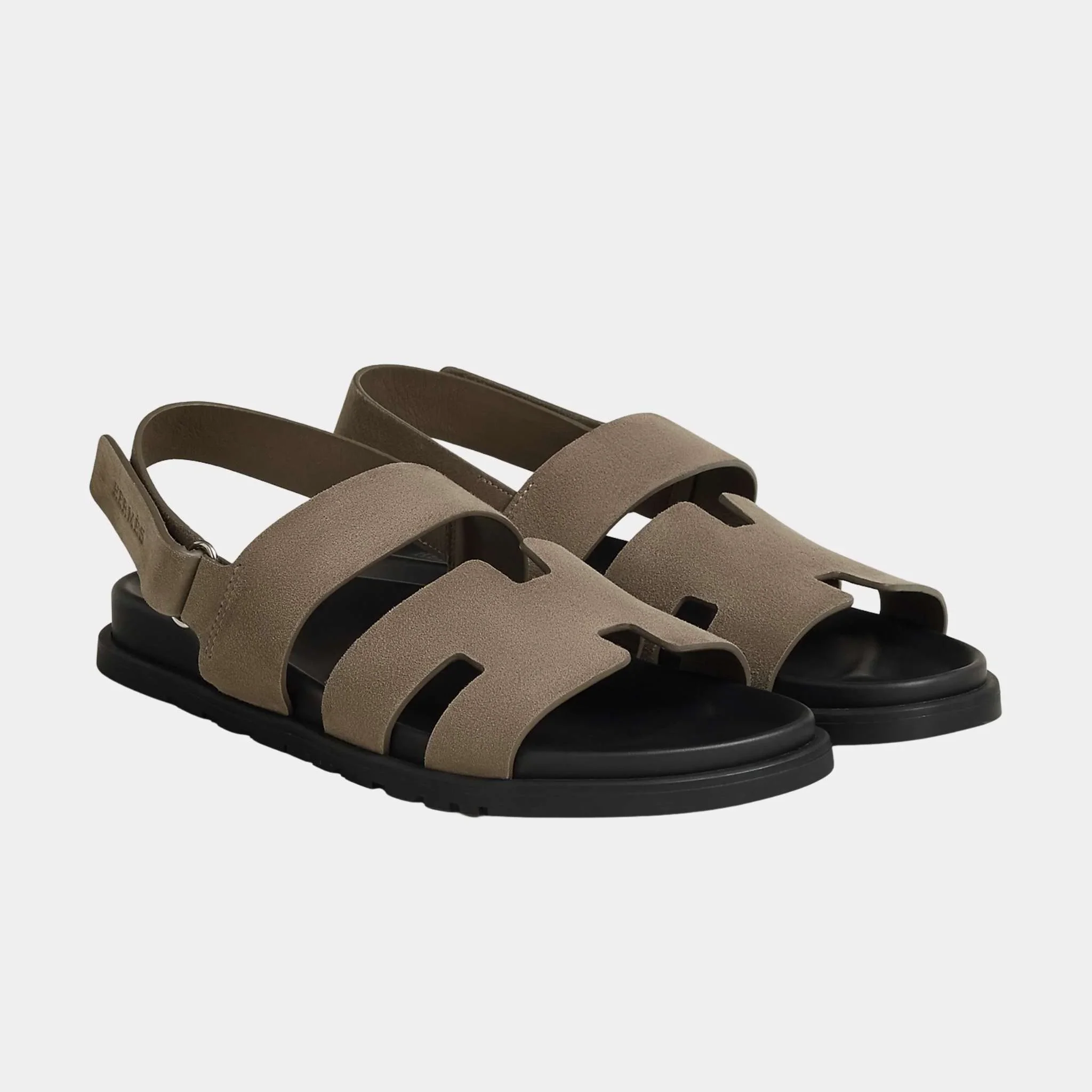 Genius Sandals in Suede Goatskin