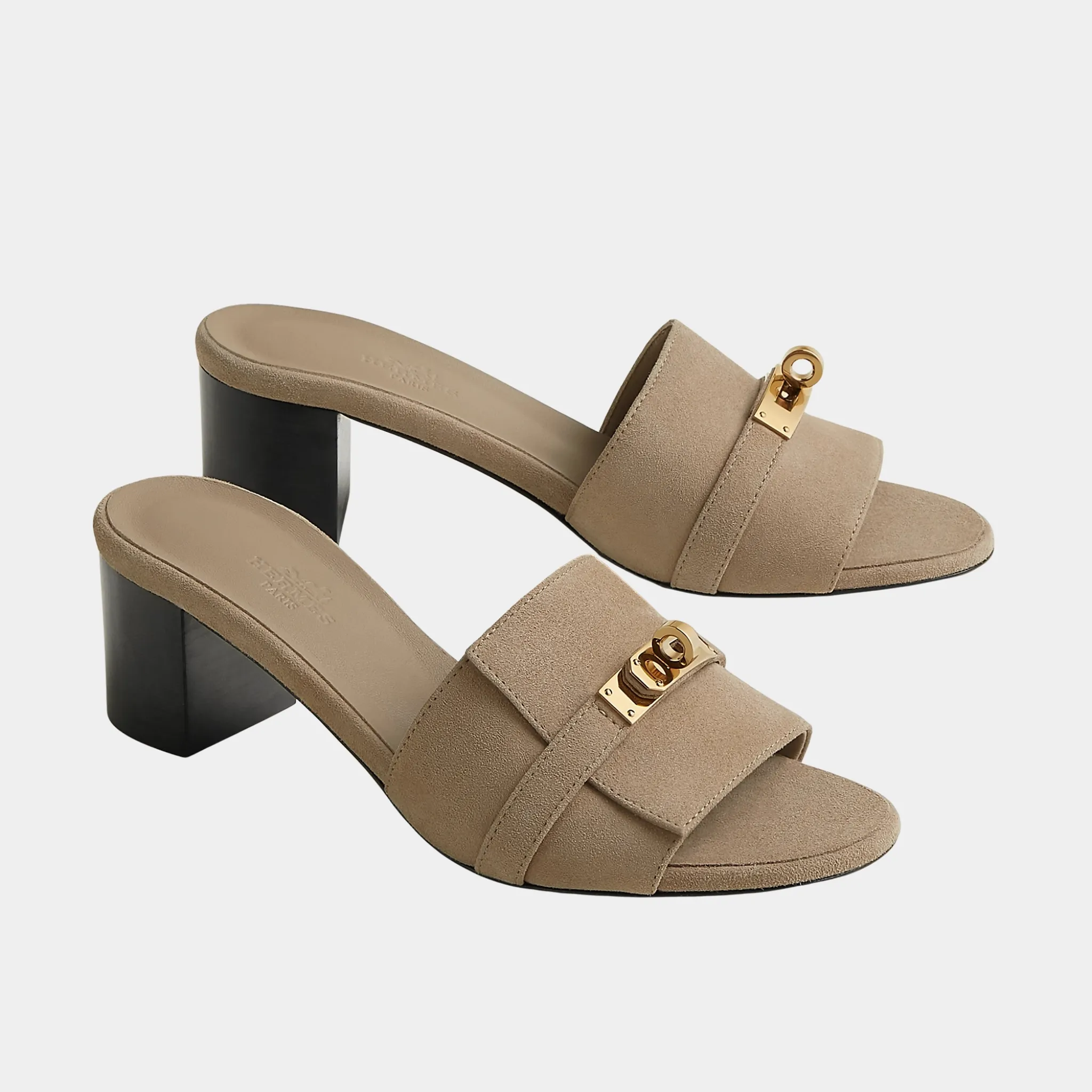 Gigi 50 Sandals Suede Goatskin