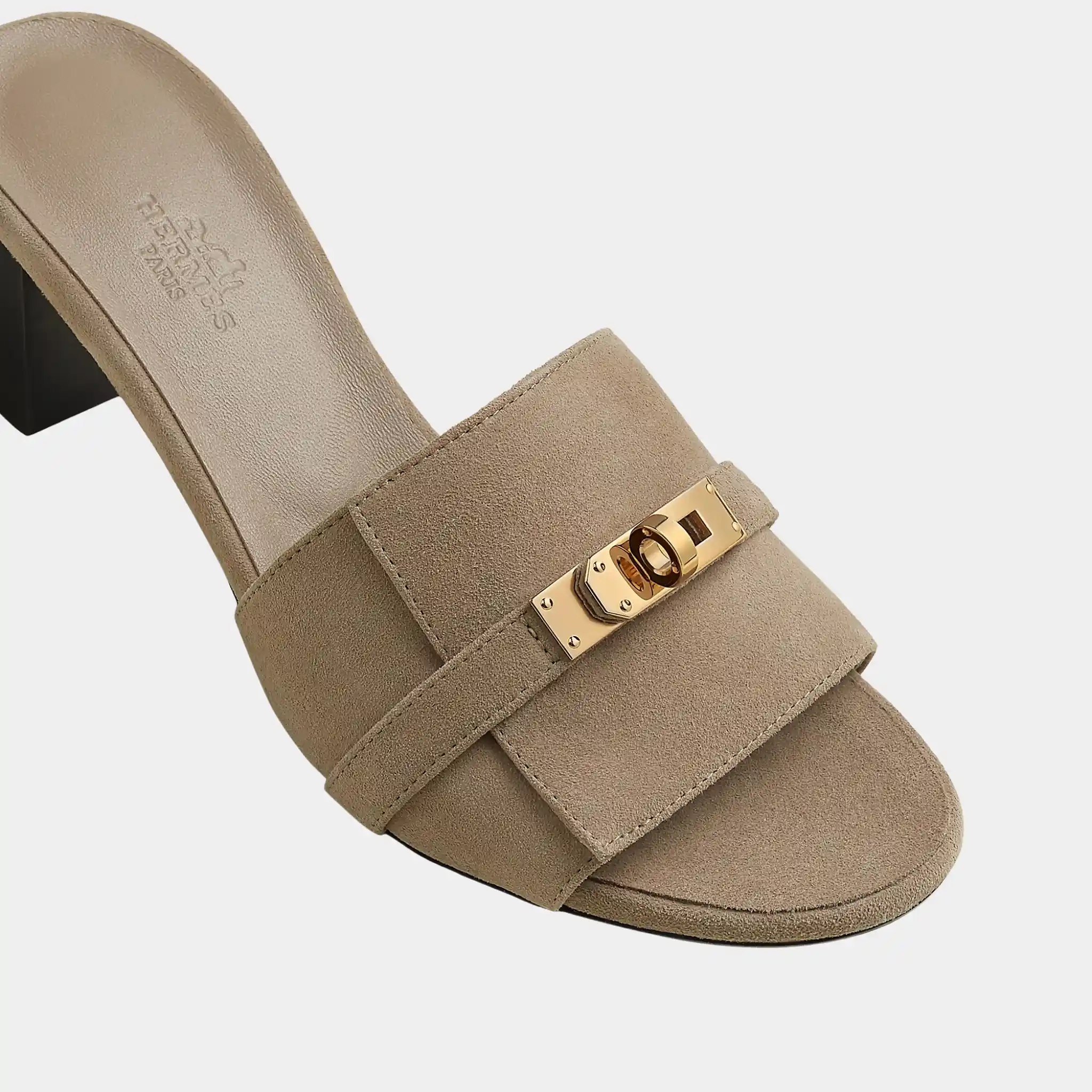 Gigi 50 Sandals Suede Goatskin - Image 3