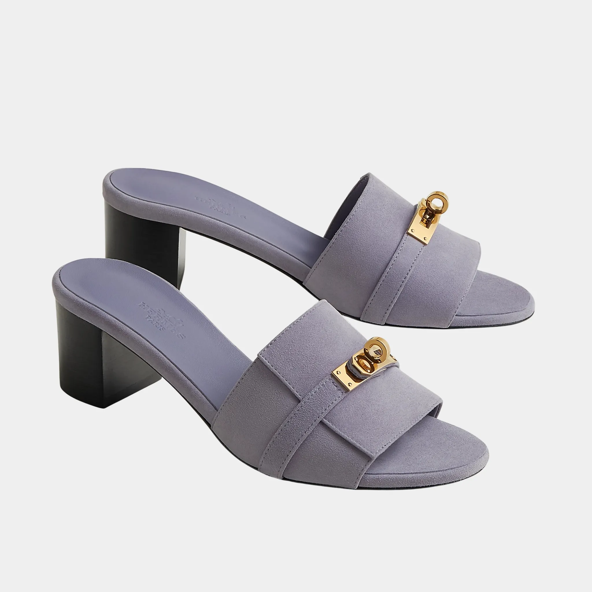 Gigi 50 Sandals Suede Goatskin - Image 4