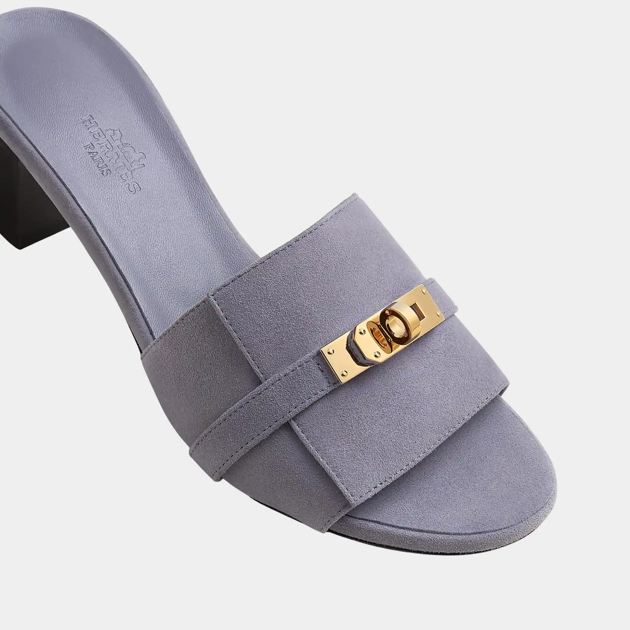 Gigi 50 Sandals Suede Goatskin - Image 6
