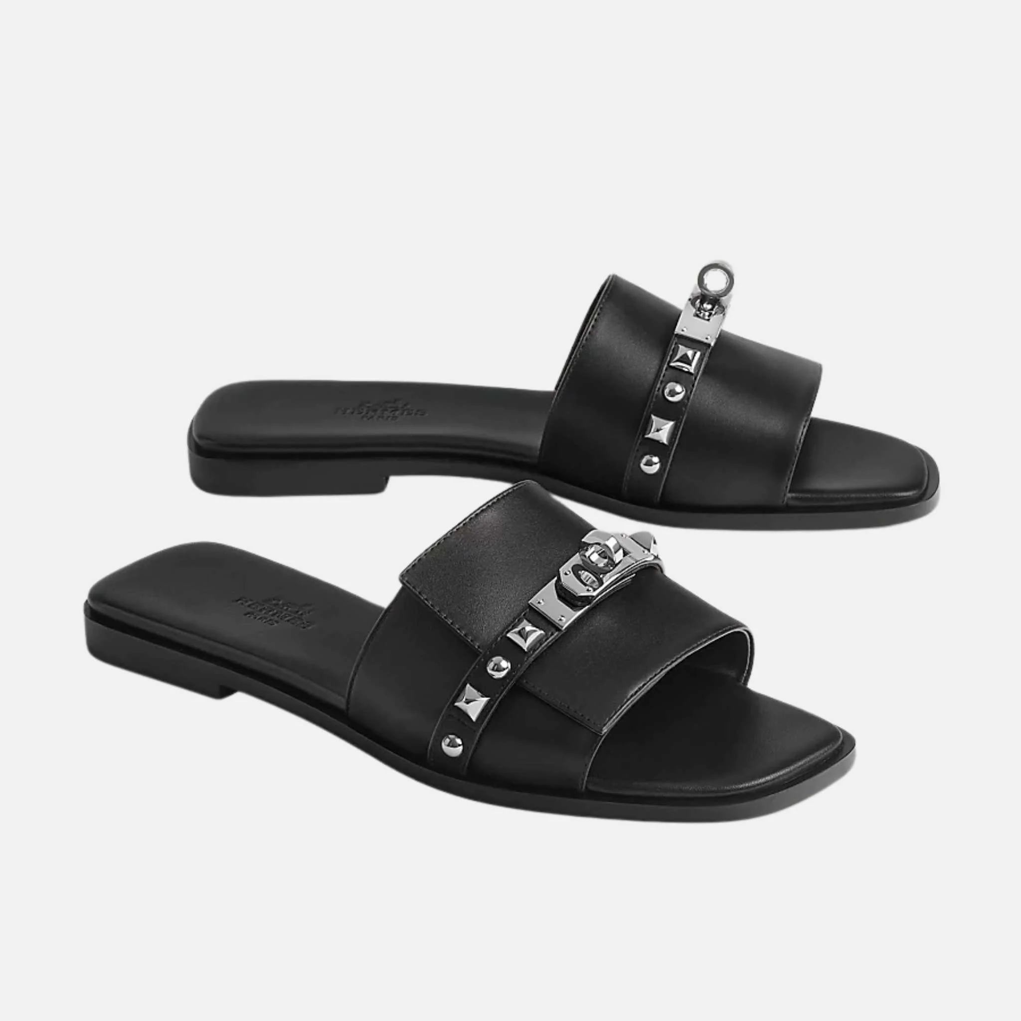 Giulia Sandal Calfskin And Medor Studs