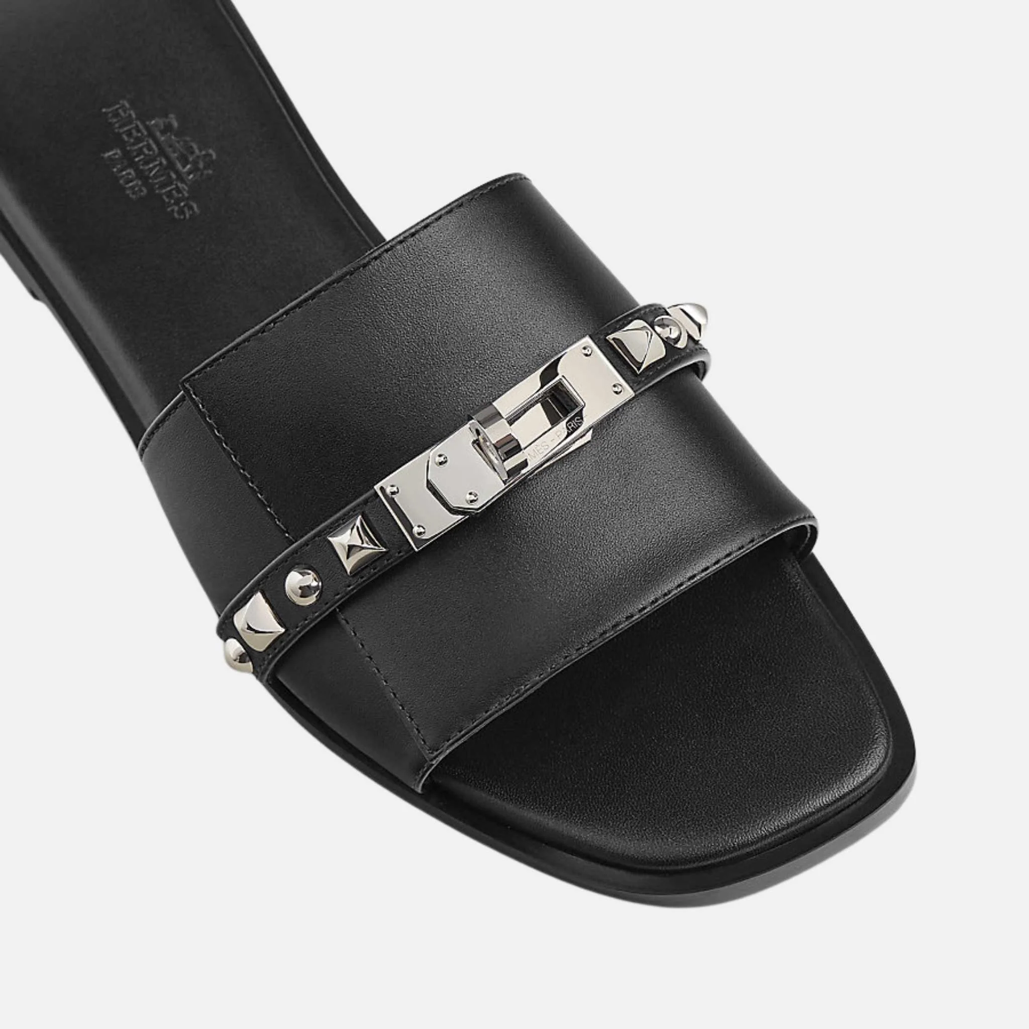 Giulia Sandal Calfskin And Medor Studs - Image 3