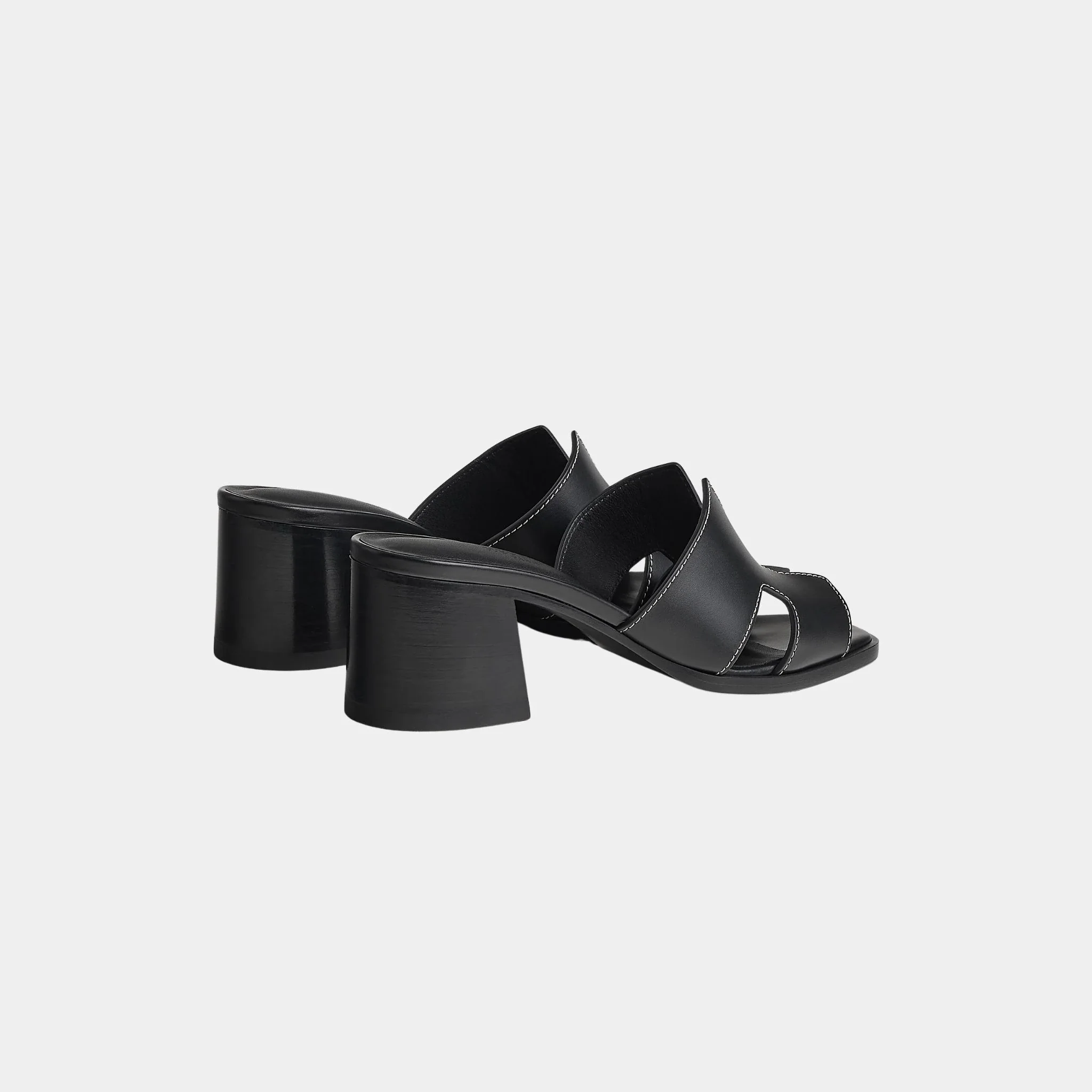 Helia 60 High Heel Calfskin Sandal - Image 3
