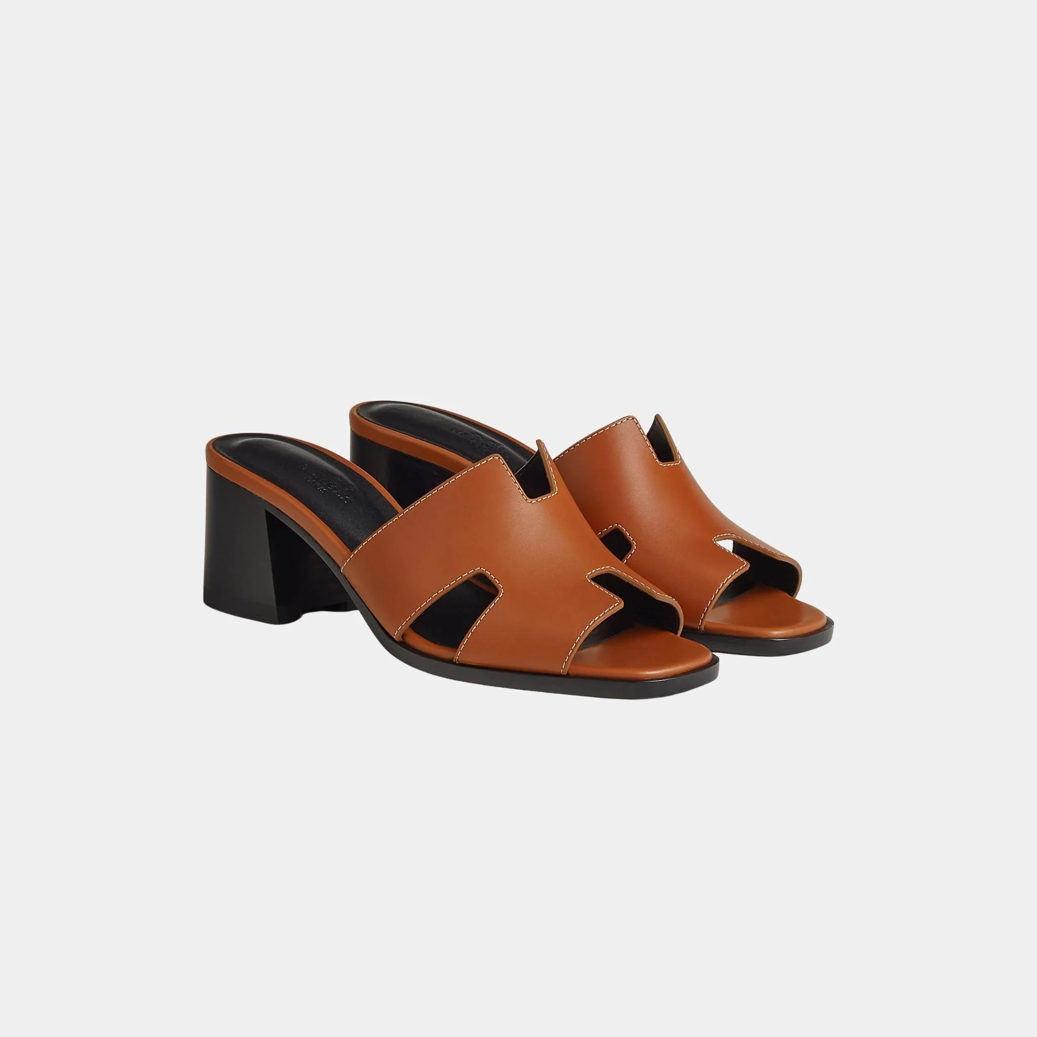 Helia 60 High Heel Heritage Calfskin Sandal