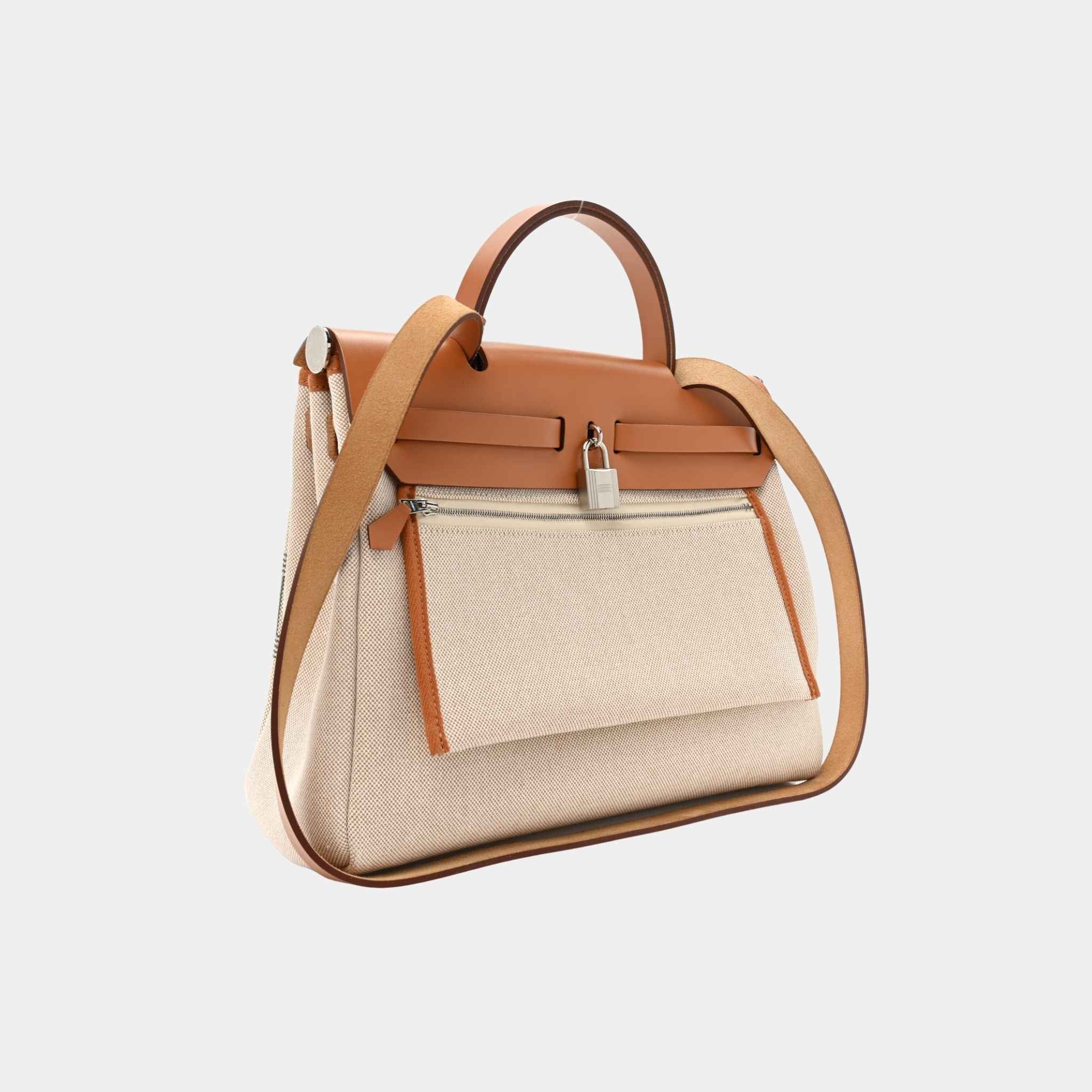 Herbag Zip 31 Circuit 24 Motif Gris Mayer Ecru Beige Nature - Image 3