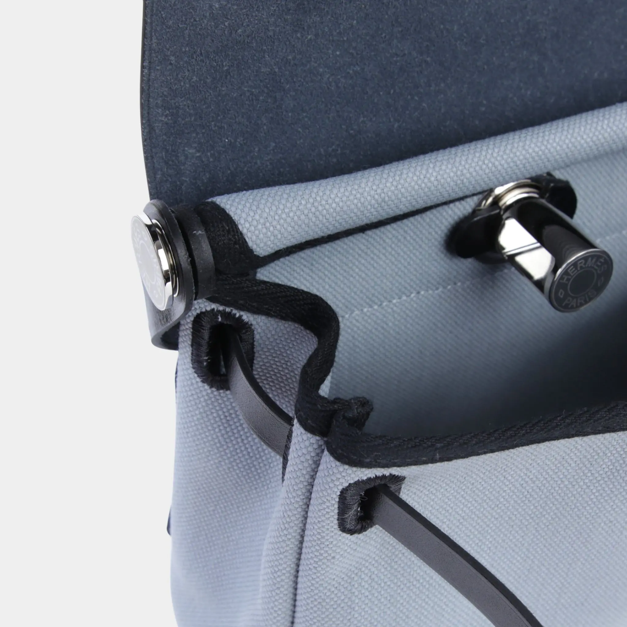Herbag Zip Mini Vache Hunter-Canvas Black/Gris Pantin PHW - Image 5
