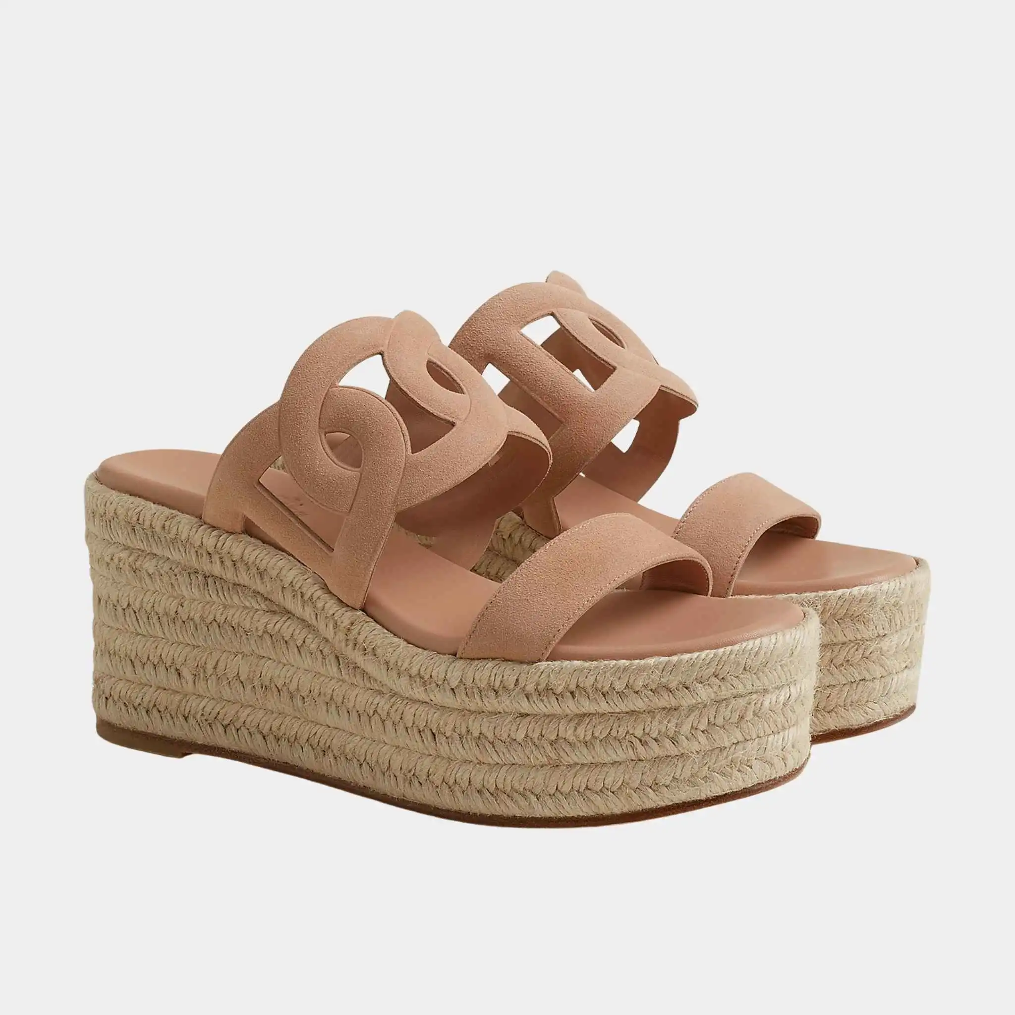 Ithea 30 Espadrille in Suede Goatskin