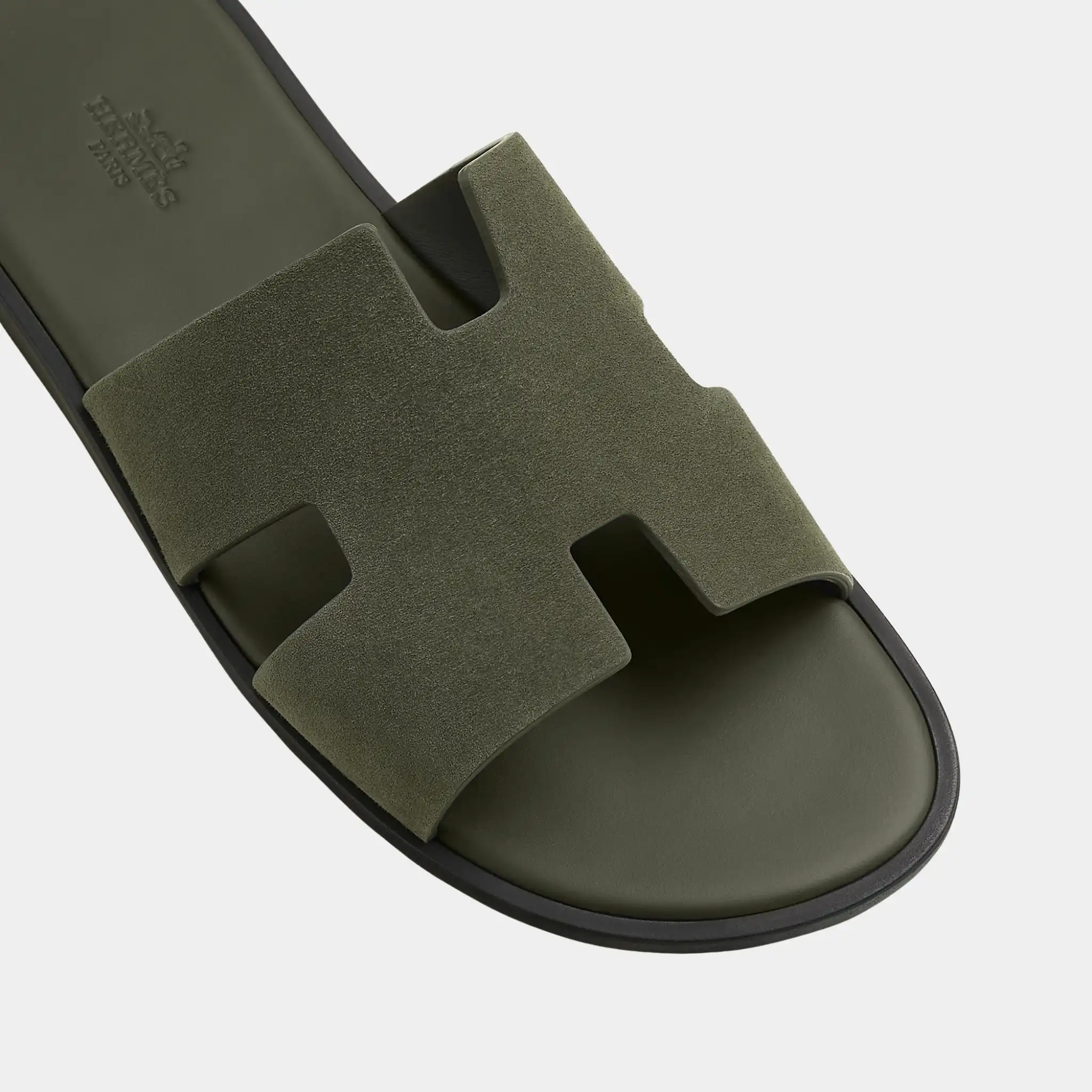 Izmir Sandal In Suede Goatskin - Image 3