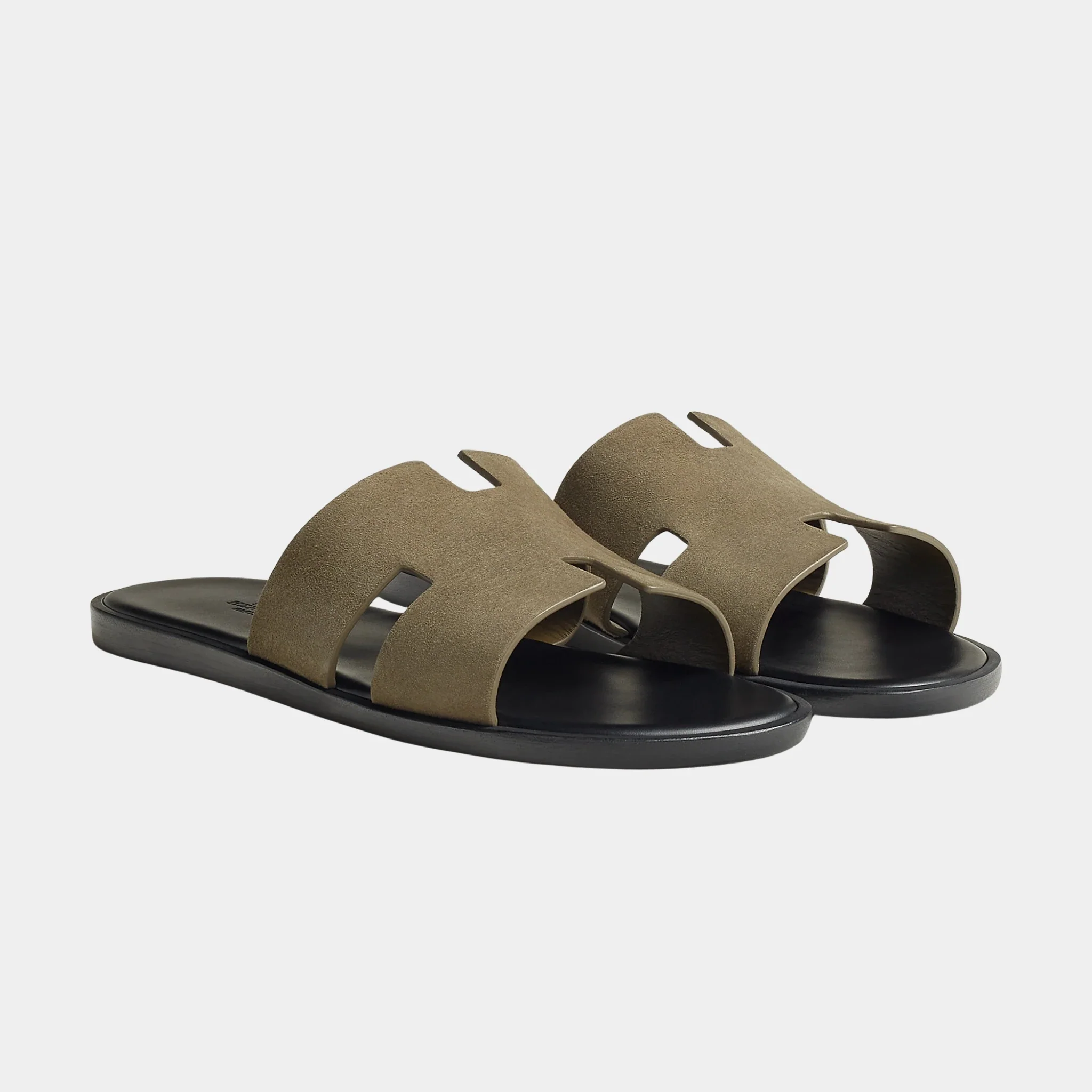 Izmir Sandal In Suede Goatskin - Image 4