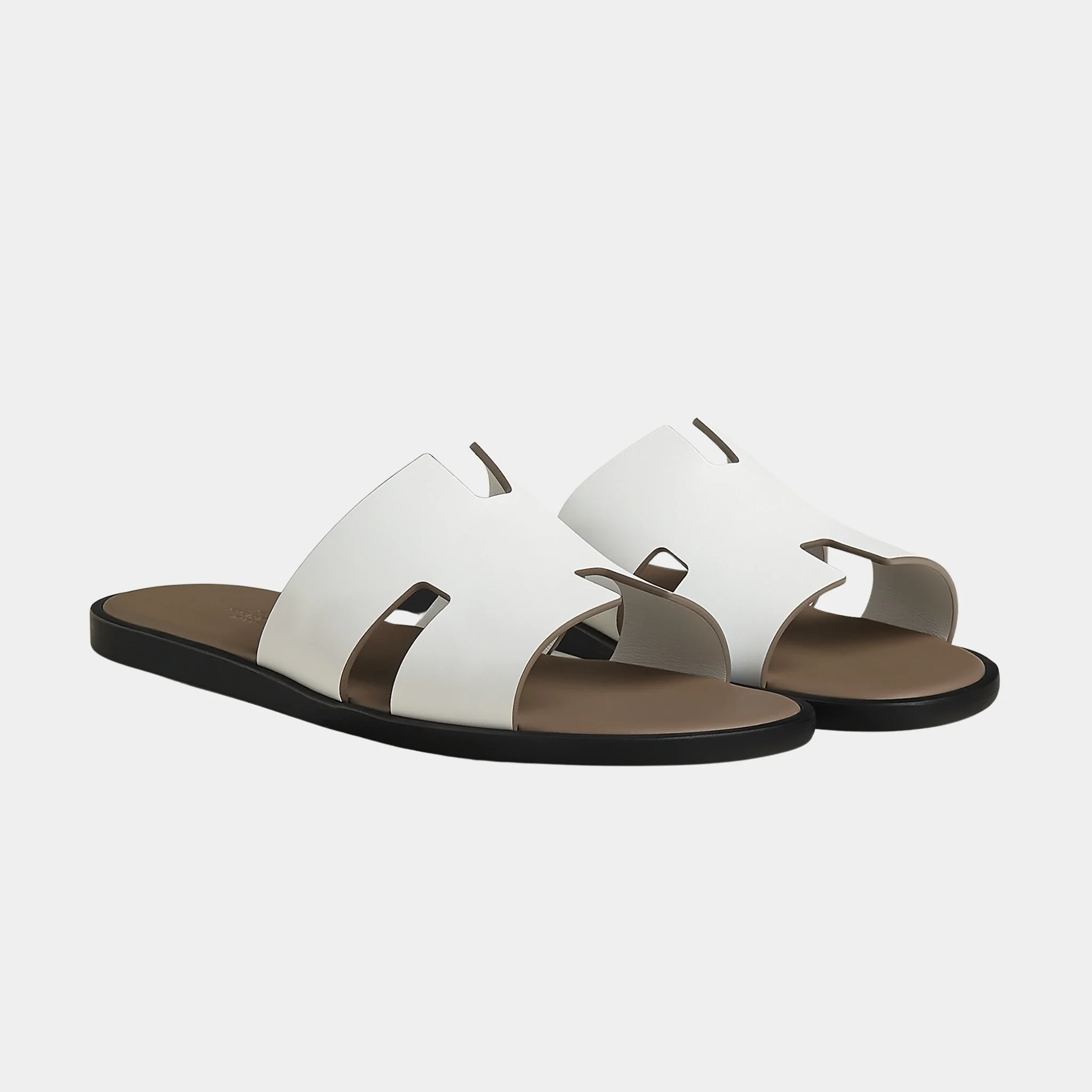 Izmir Sandal in Two Tone Calfskin