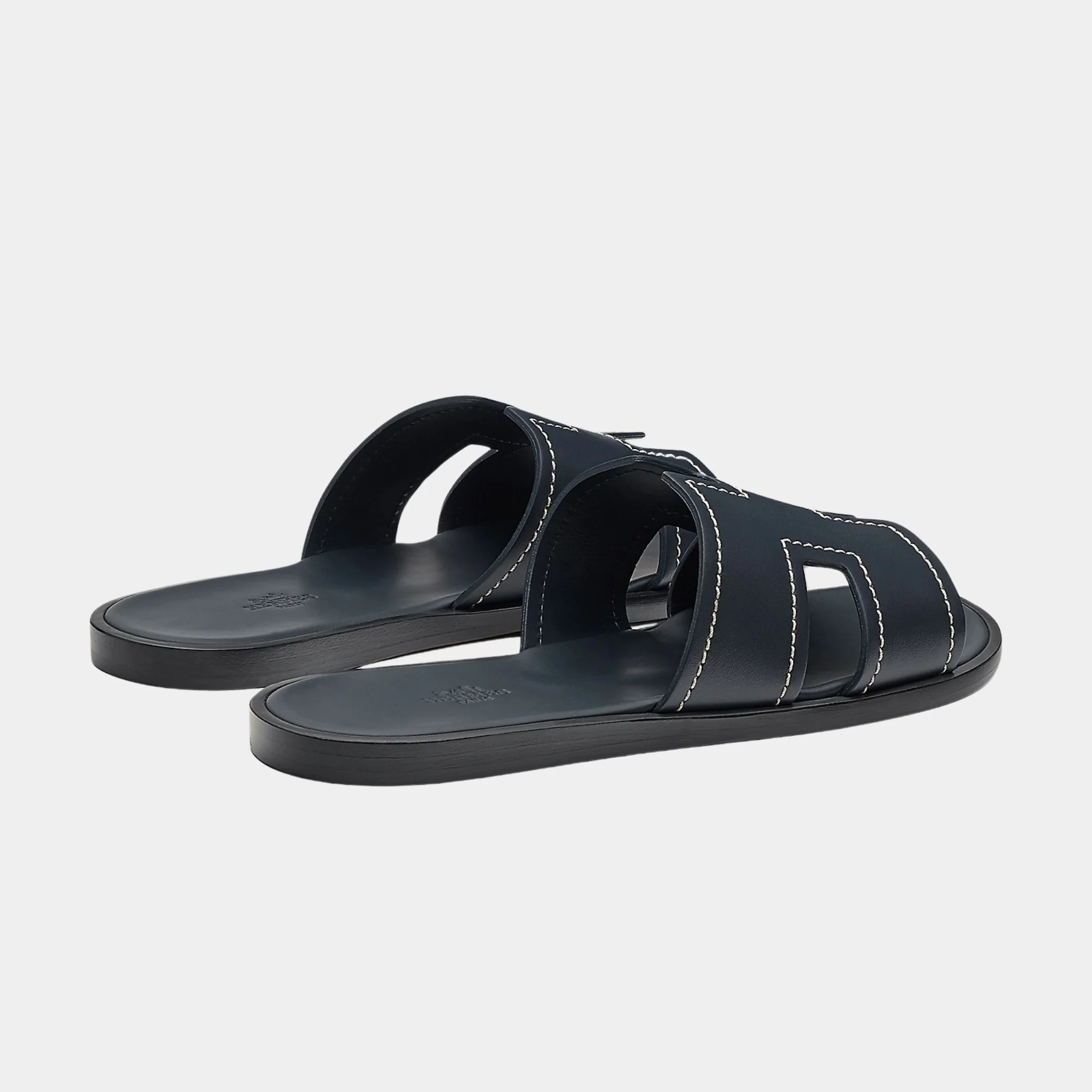 Izmir Sandals in Calfskin with Stitched Detail - Image 2