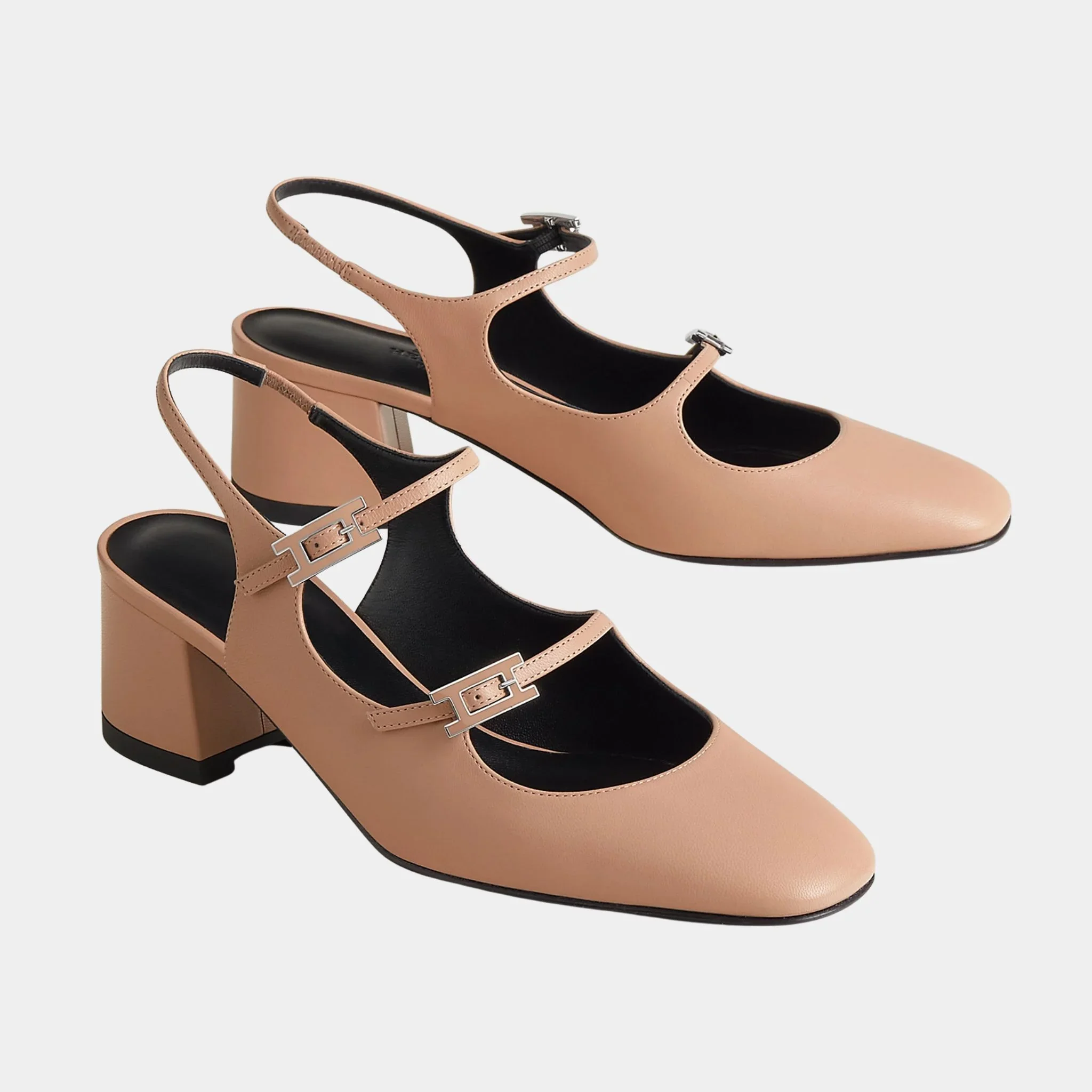Jackie 50 Pump in Goatskin - Image 4