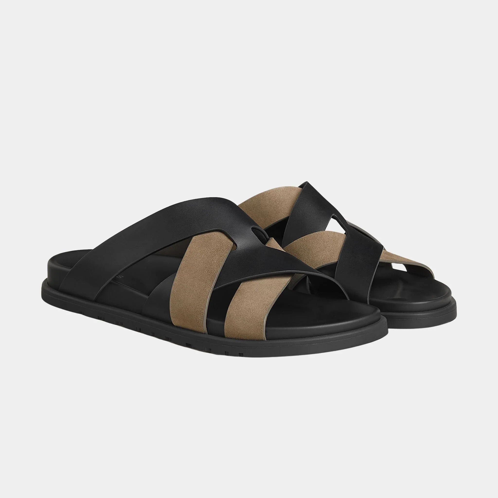 Kazimir Sandals in Calfskin and Suede - Image 7