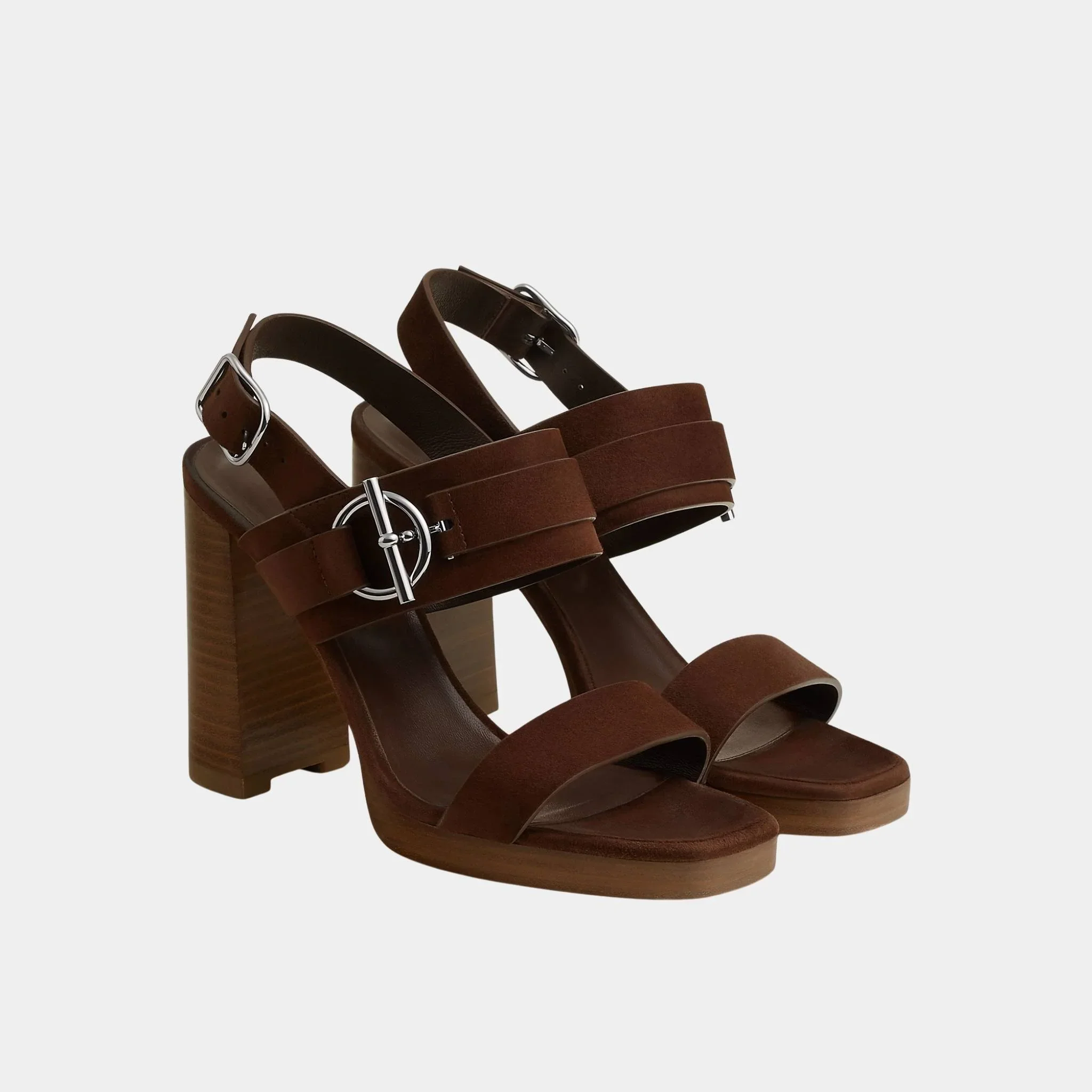 Keen 90 Heeled Sandals in Suede Goatskin