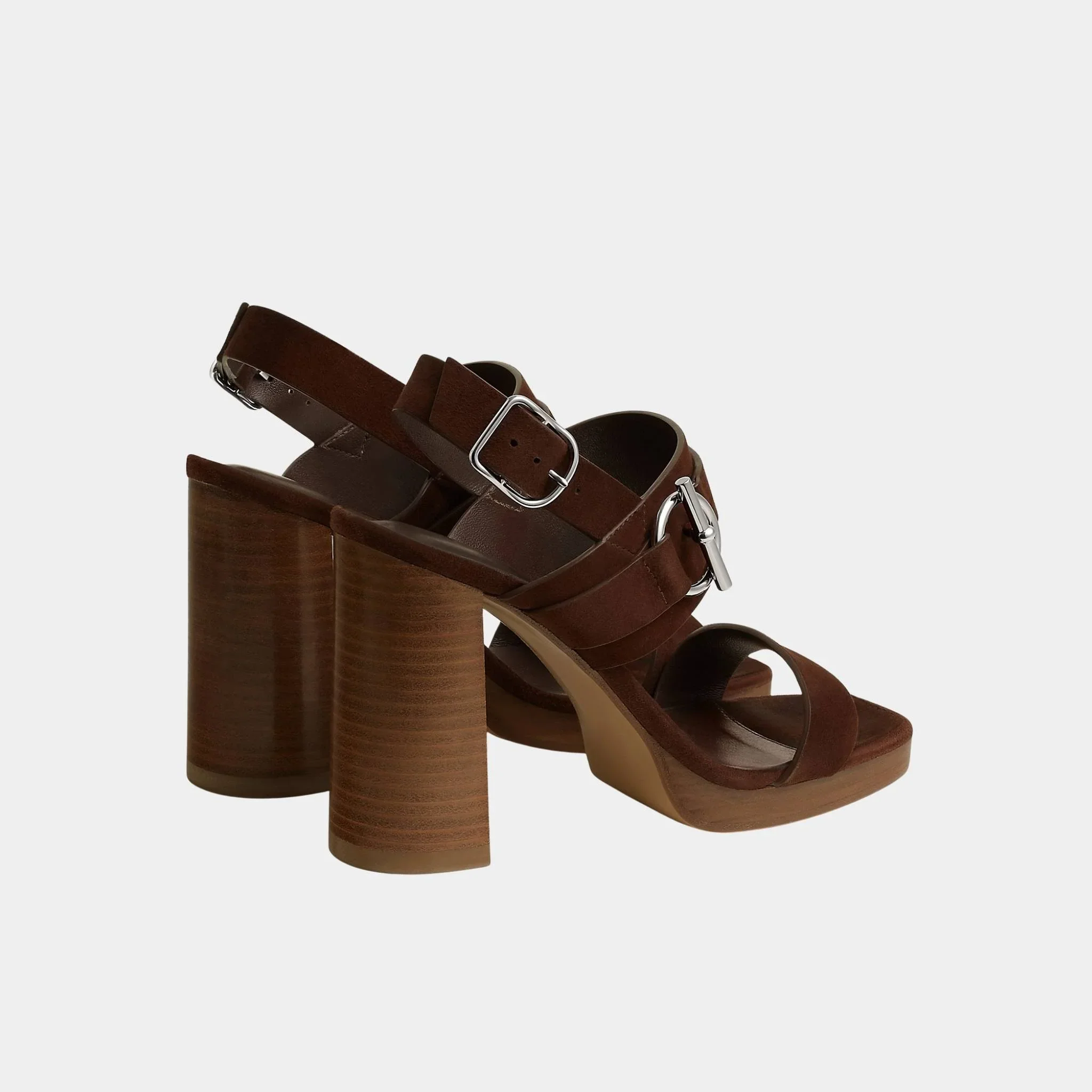Keen 90 Heeled Sandals in Suede Goatskin - Image 3